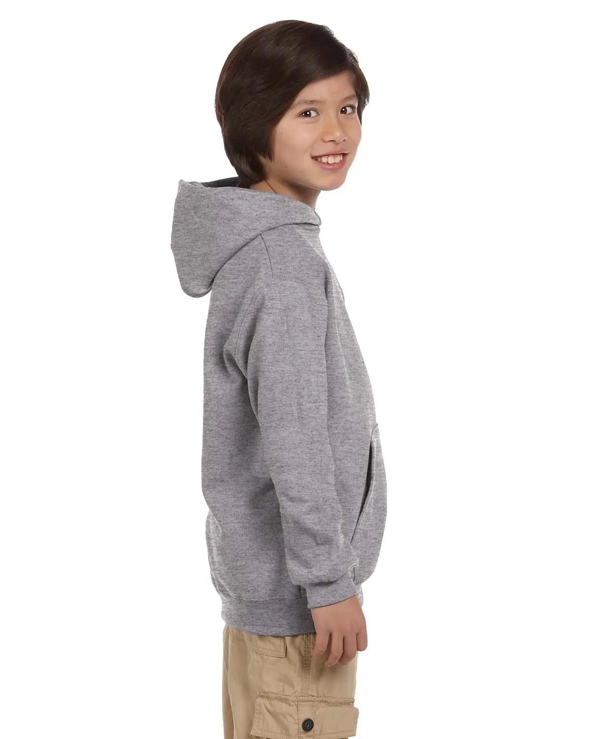 Youth Powerblend® Pullover Hooded Sweatshirt 10 of 16
