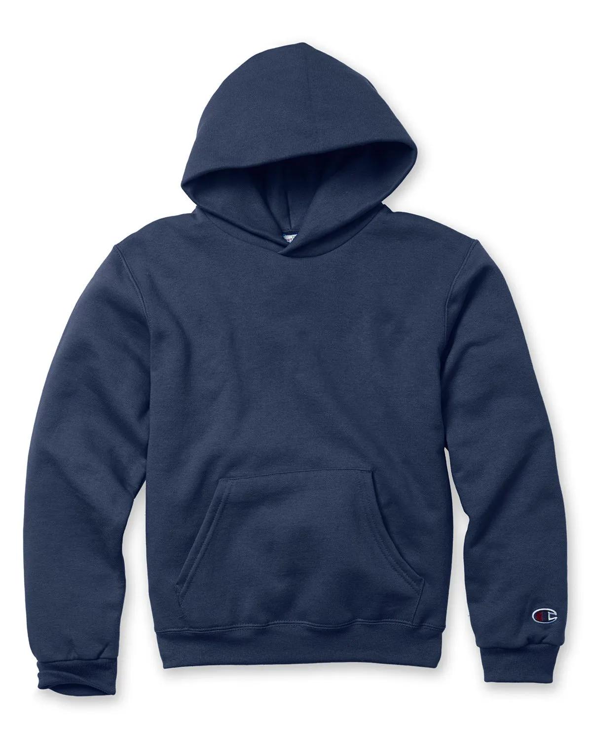 Youth Powerblend® Pullover Hooded Sweatshirt 6 of 16