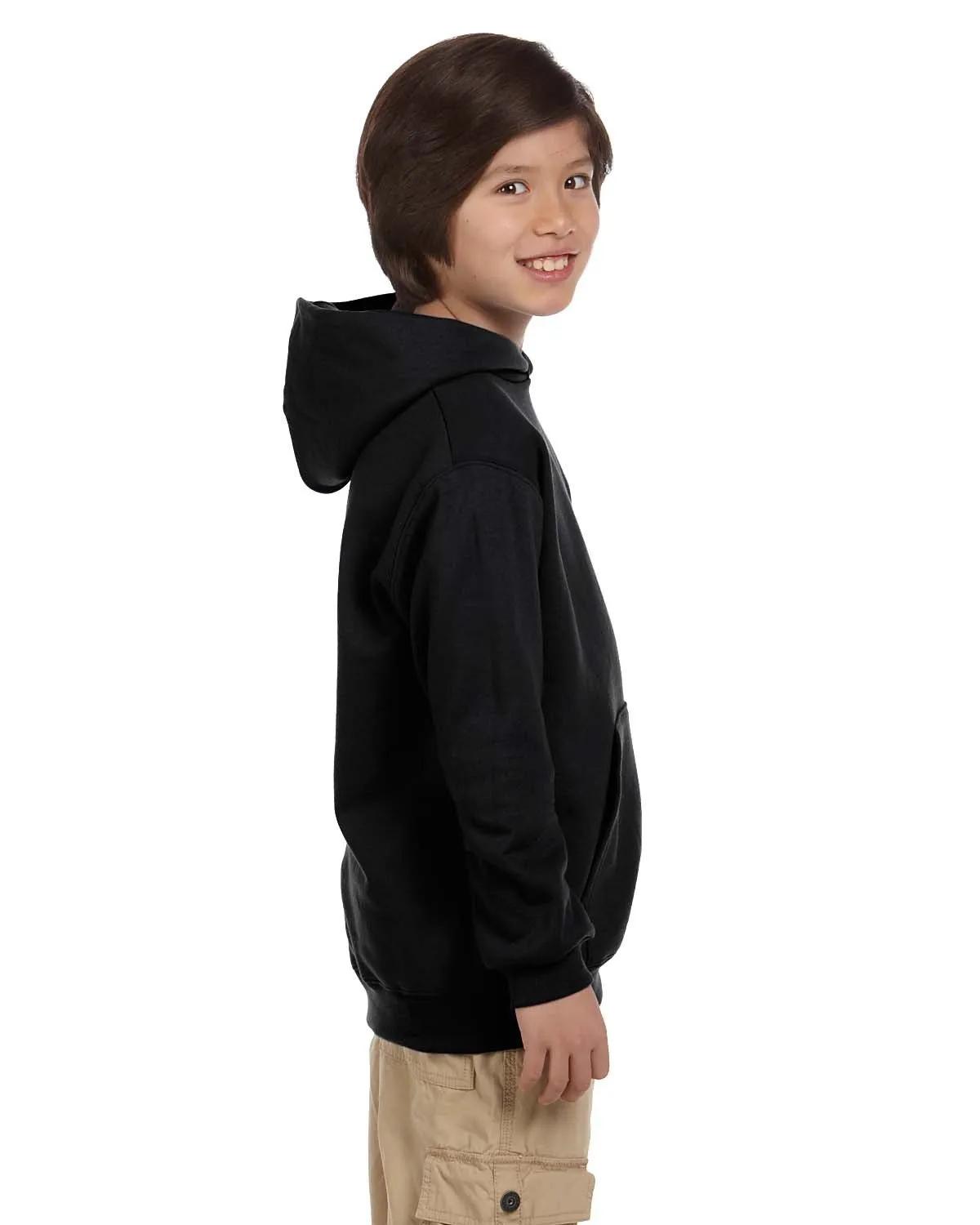 Youth Powerblend® Pullover Hooded Sweatshirt 6 of 16