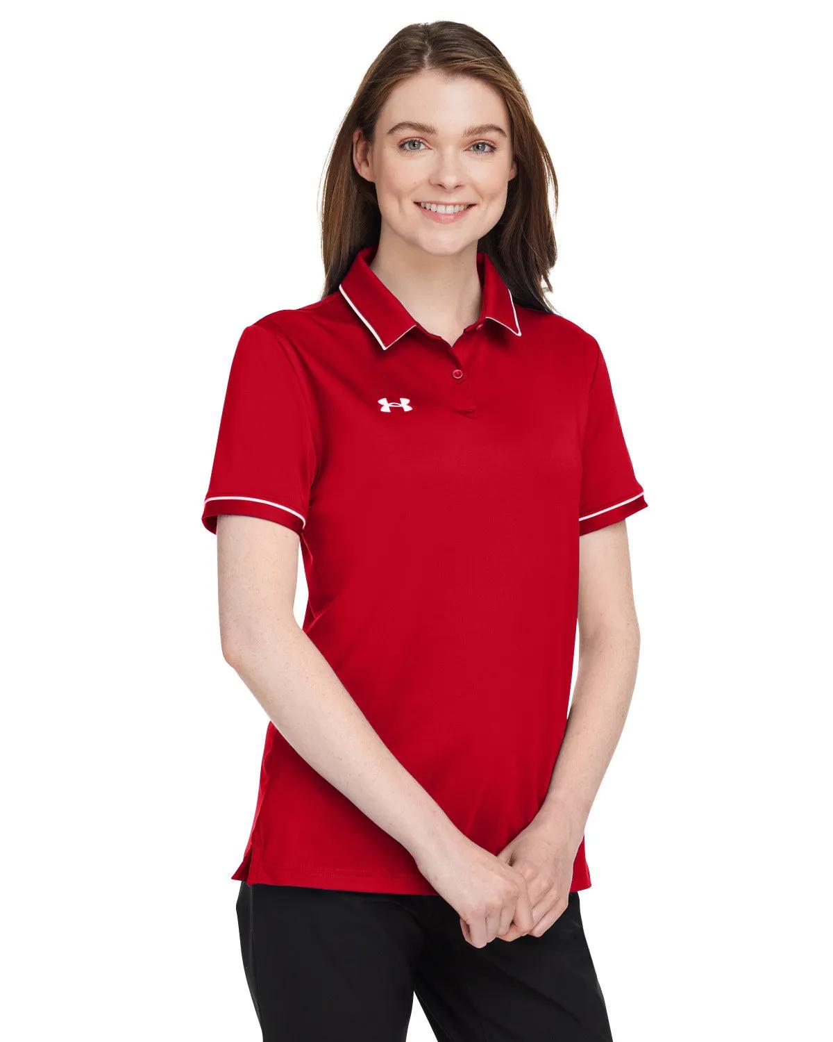 Ladies' Tipped Teams Performance Polo 24 of 53