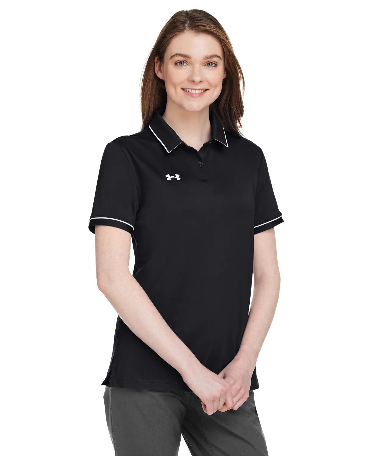 Ladies' Tipped Teams Performance Polo 16 of 53