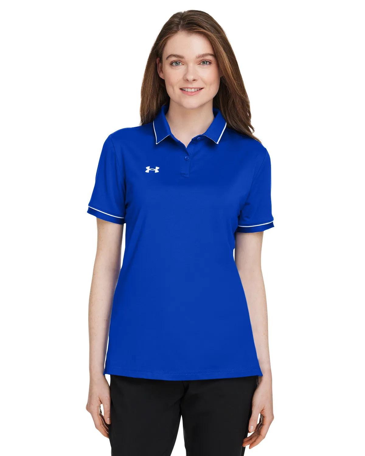 Ladies' Tipped Teams Performance Polo 5 of 53