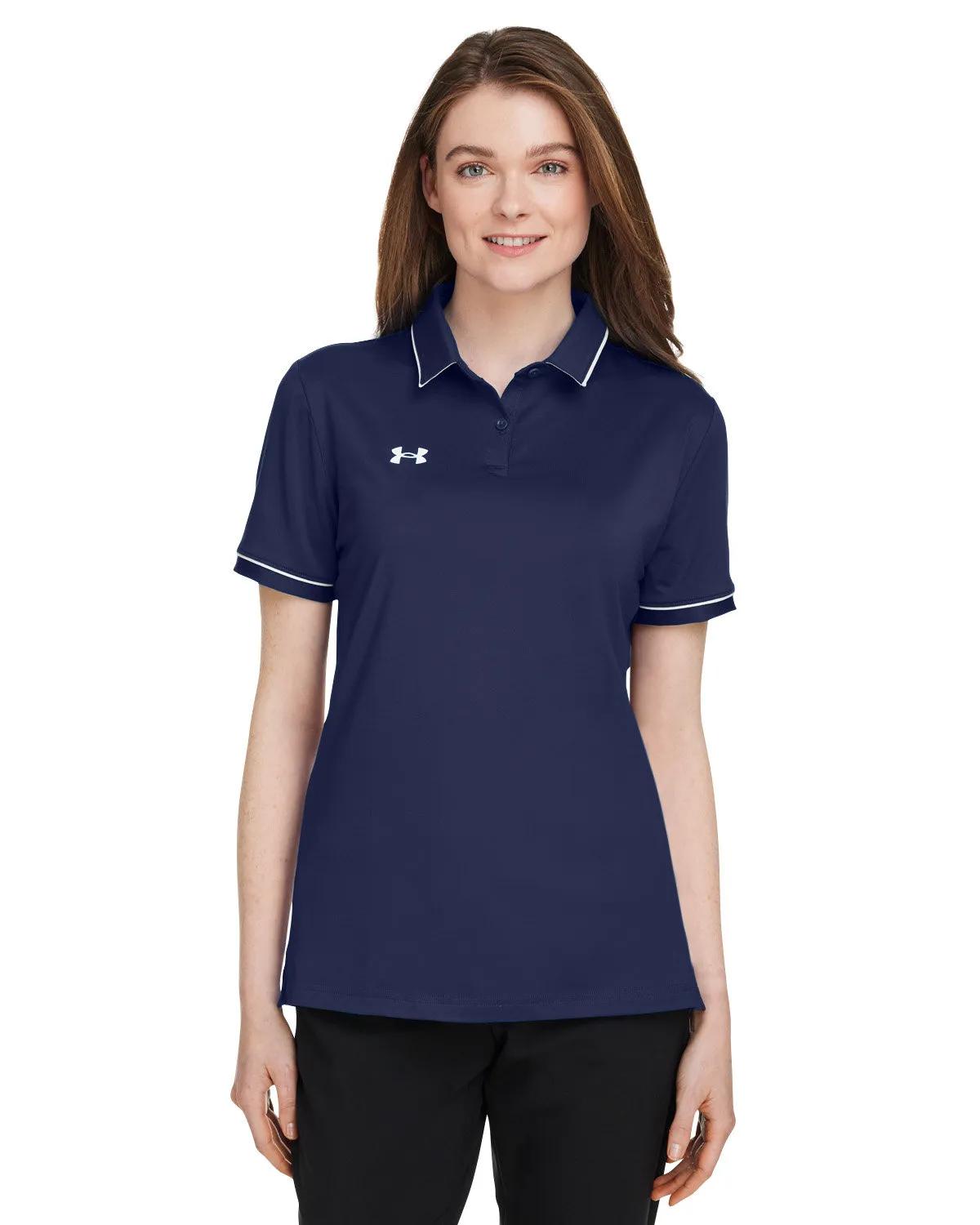 Ladies' Tipped Teams Performance Polo 4 of 53