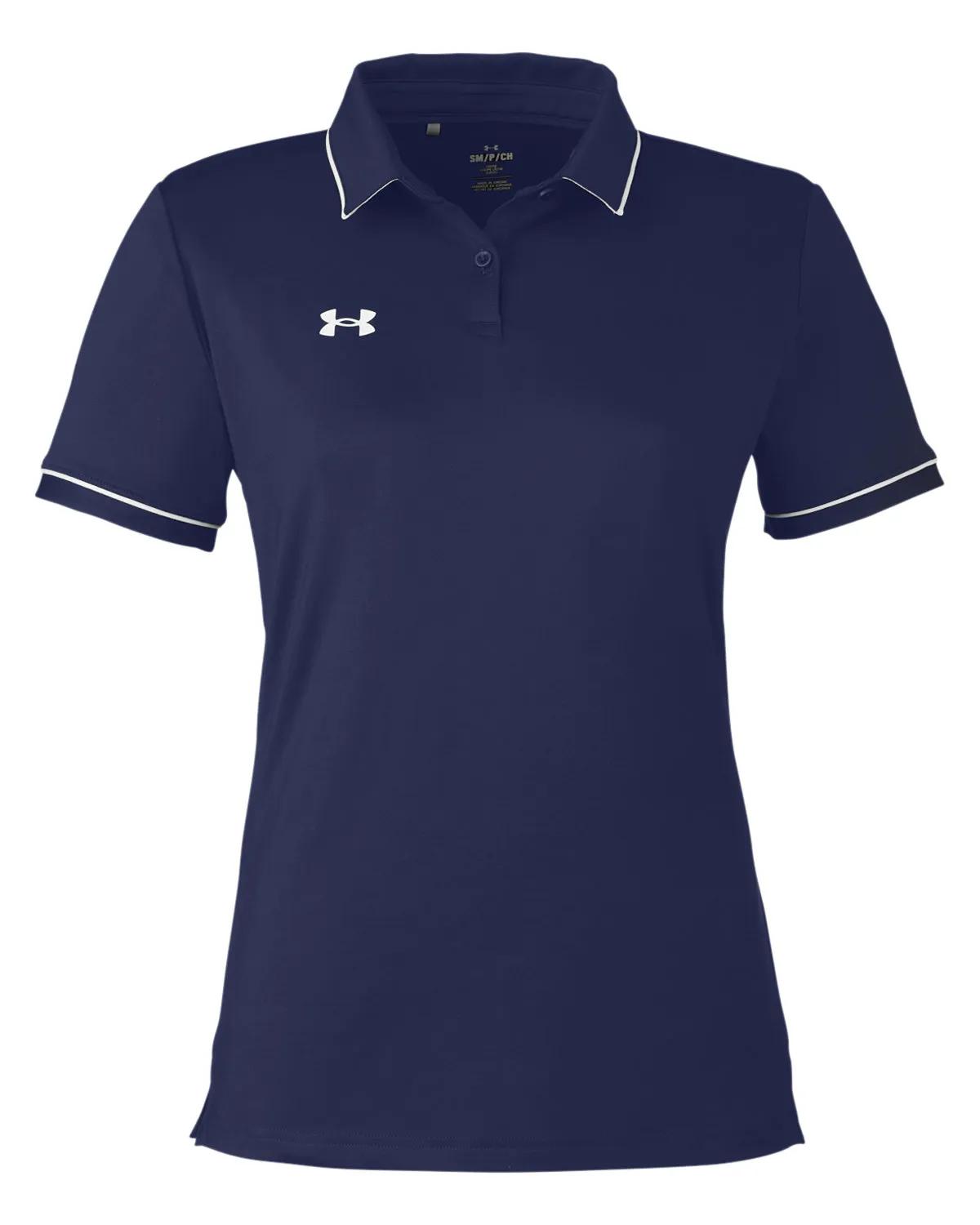 Ladies' Tipped Teams Performance Polo 45 of 53