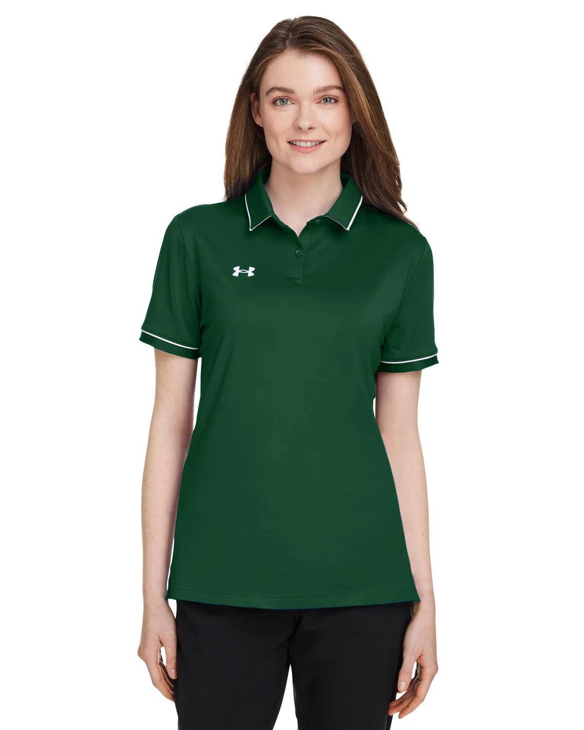 Ladies' Tipped Teams Performance Polo 3 of 53