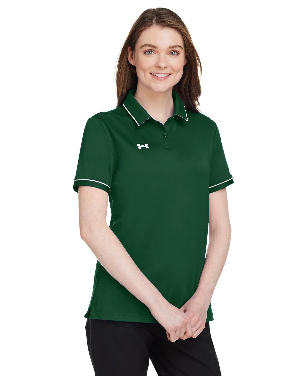 Ladies' Tipped Teams Performance Polo 52 of 53