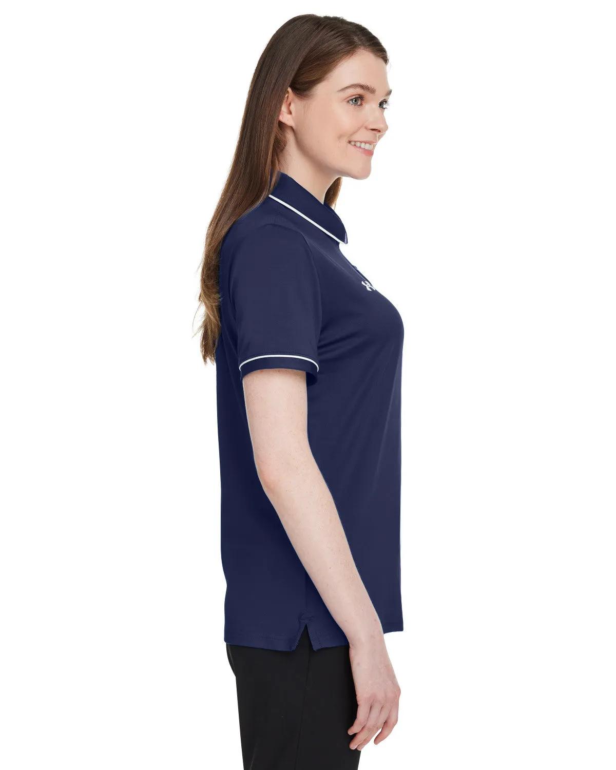 Ladies' Tipped Teams Performance Polo 50 of 53