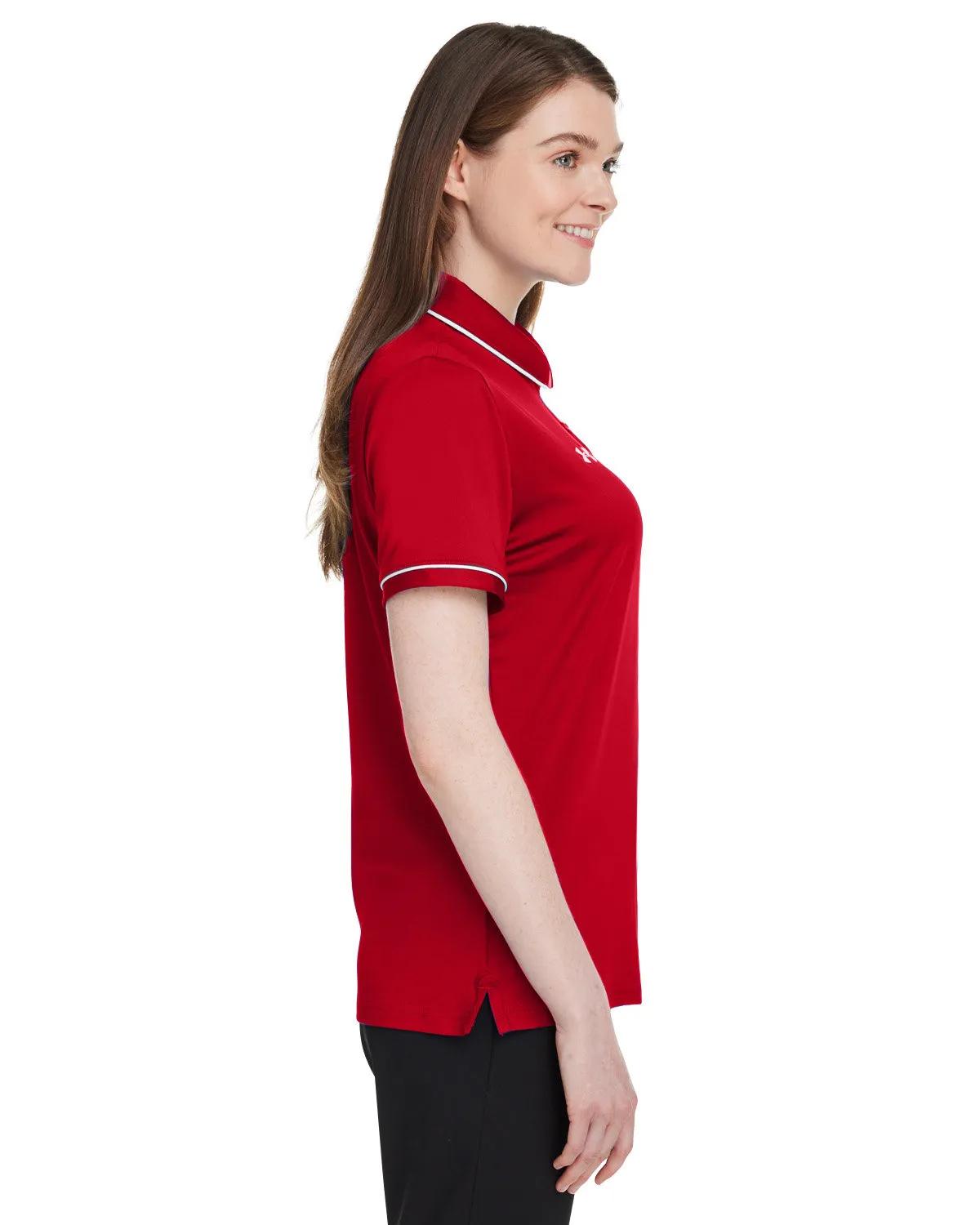 Ladies' Tipped Teams Performance Polo 26 of 53