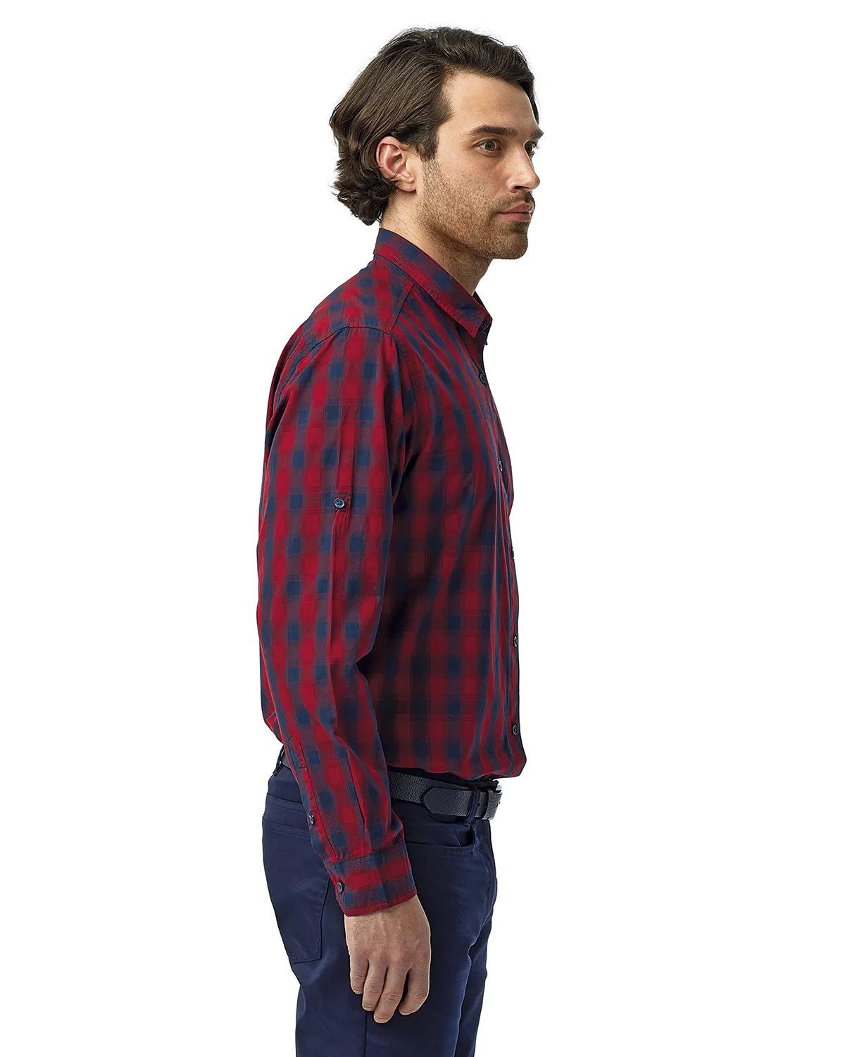 Men's Mulligan Check Long-Sleeve Cotton Shirt 8 of 23