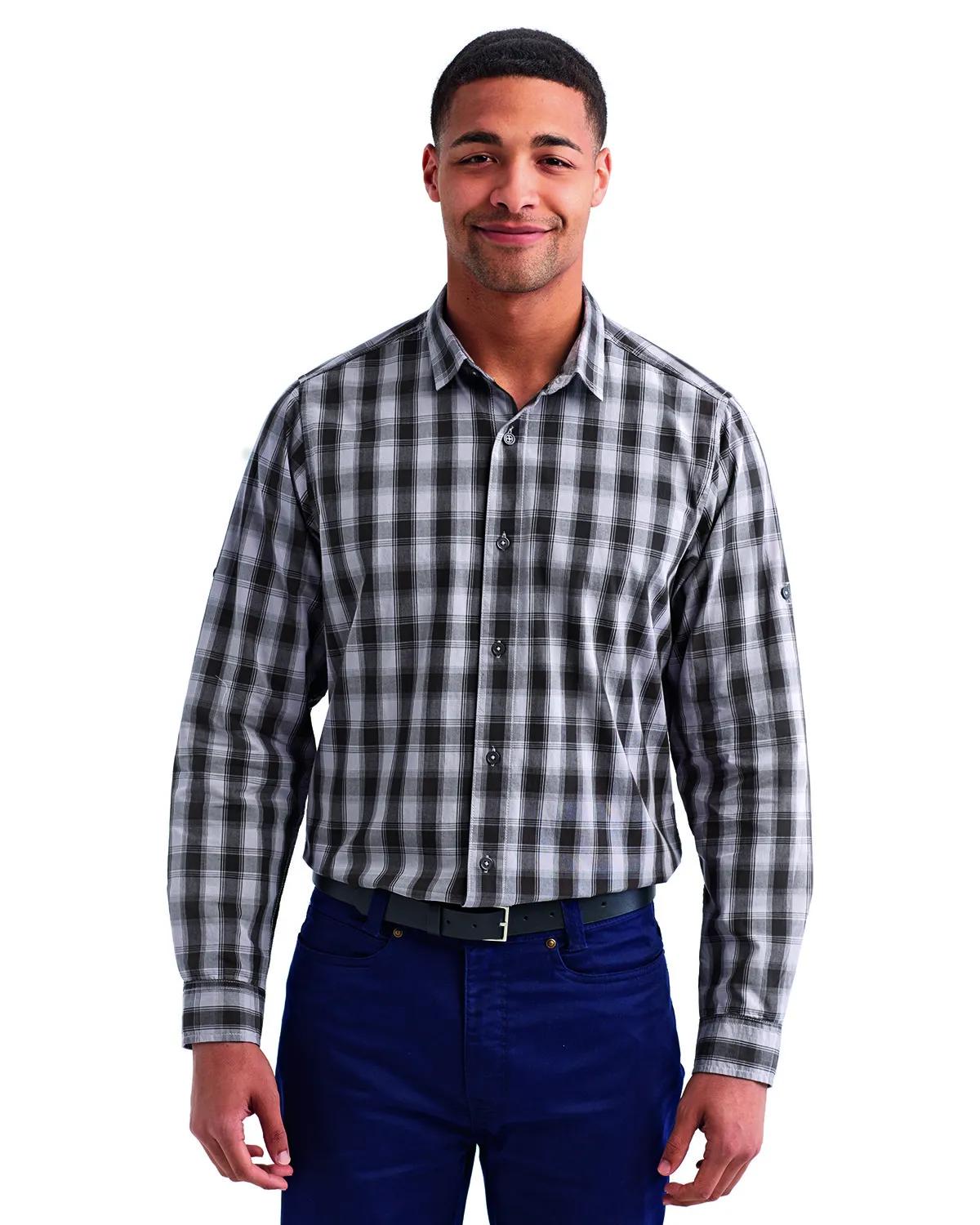 Men's Mulligan Check Long-Sleeve Cotton Shirt 2 of 23