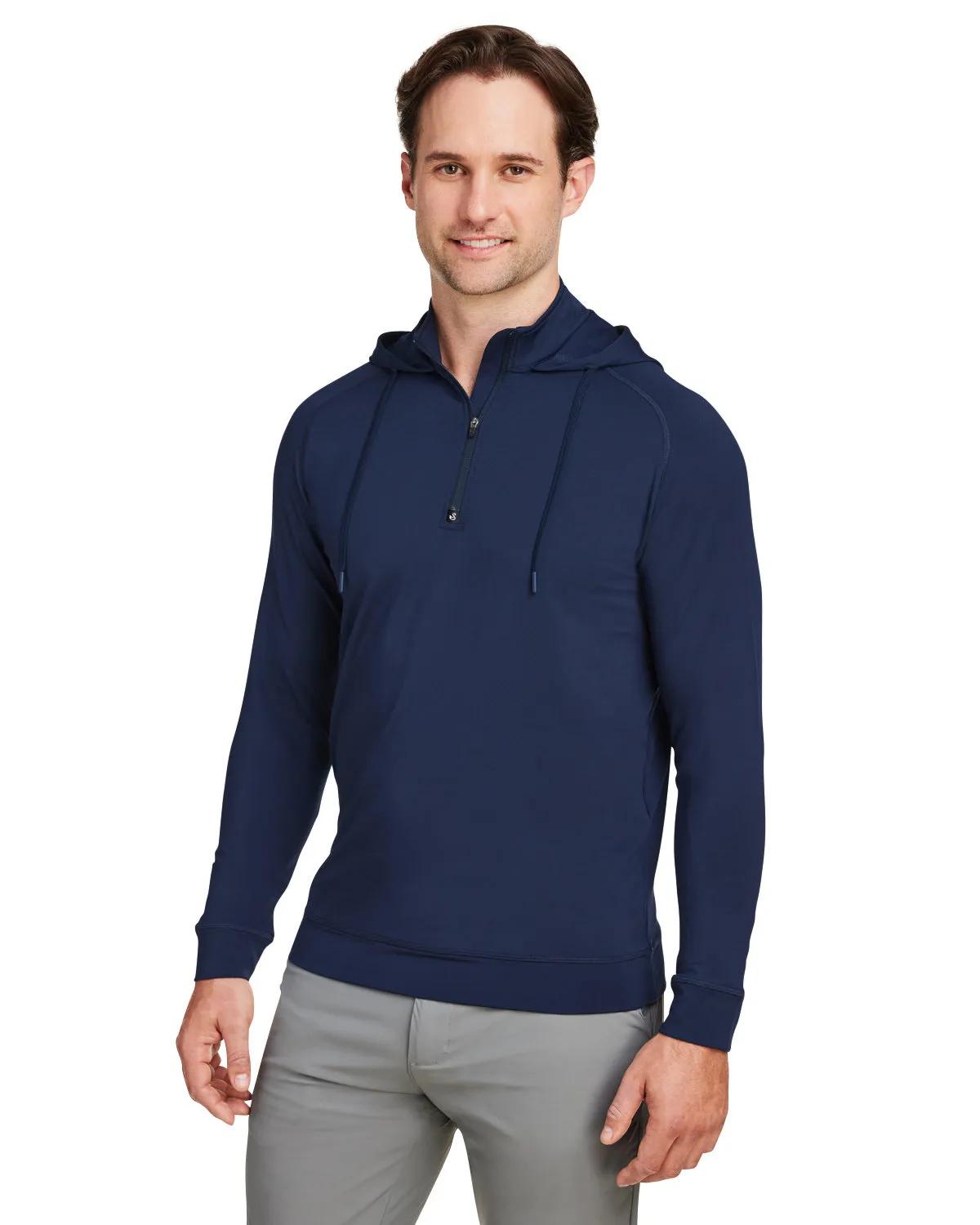 Unisex Vandyke Quarter-Zip Hooded Sweatshirt 23 of 32