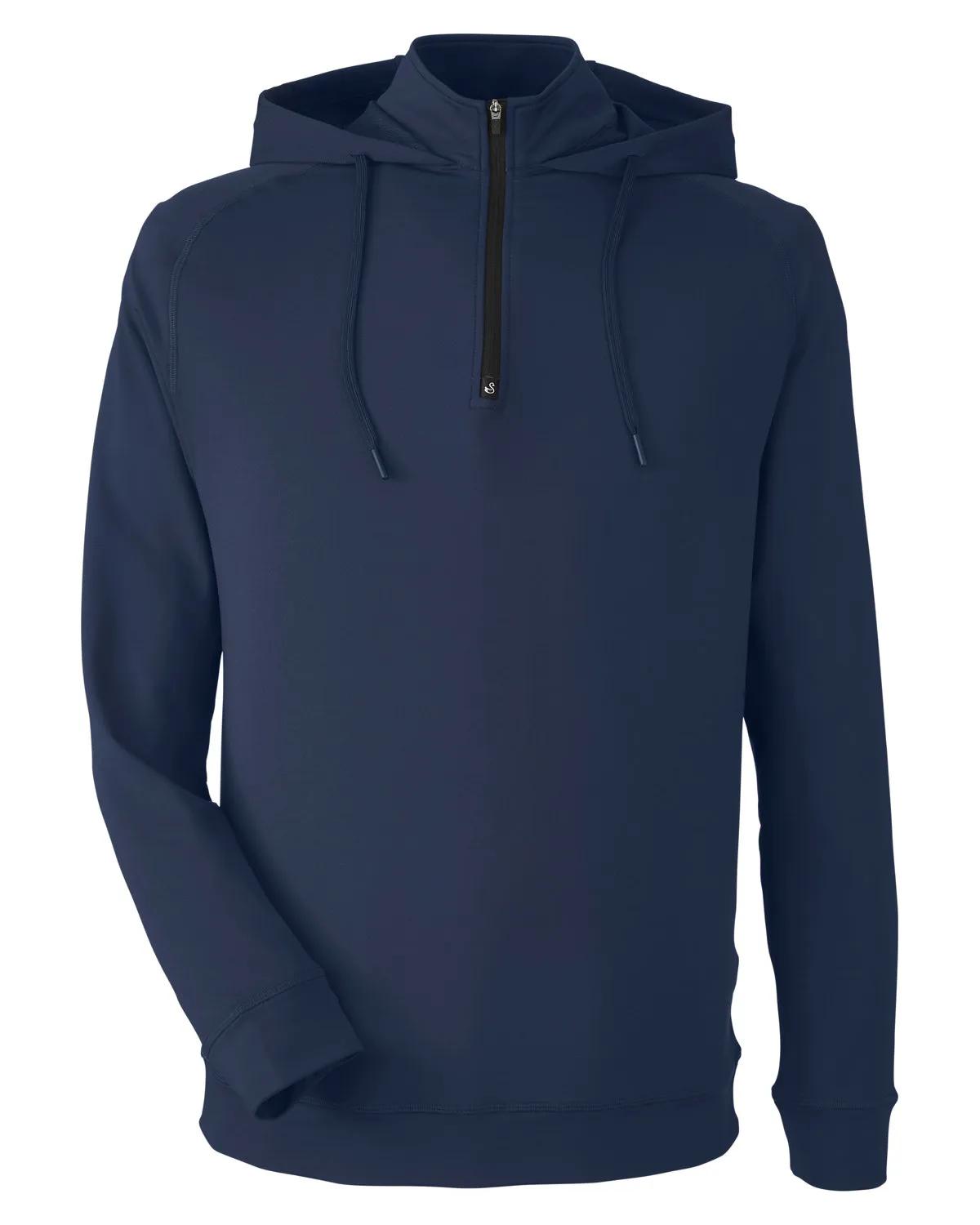 Unisex Vandyke Quarter-Zip Hooded Sweatshirt 26 of 32