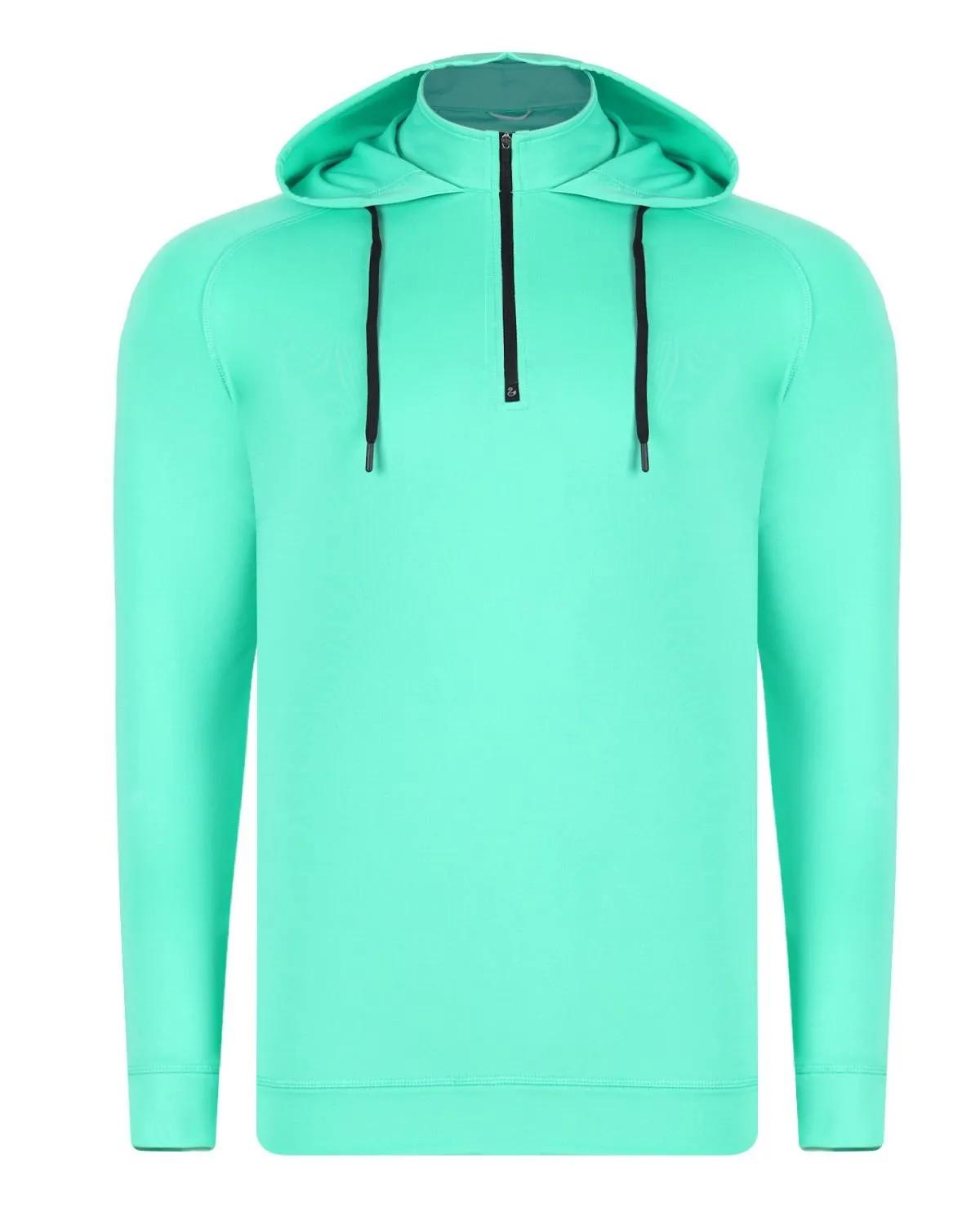 Unisex Vandyke Quarter-Zip Hooded Sweatshirt