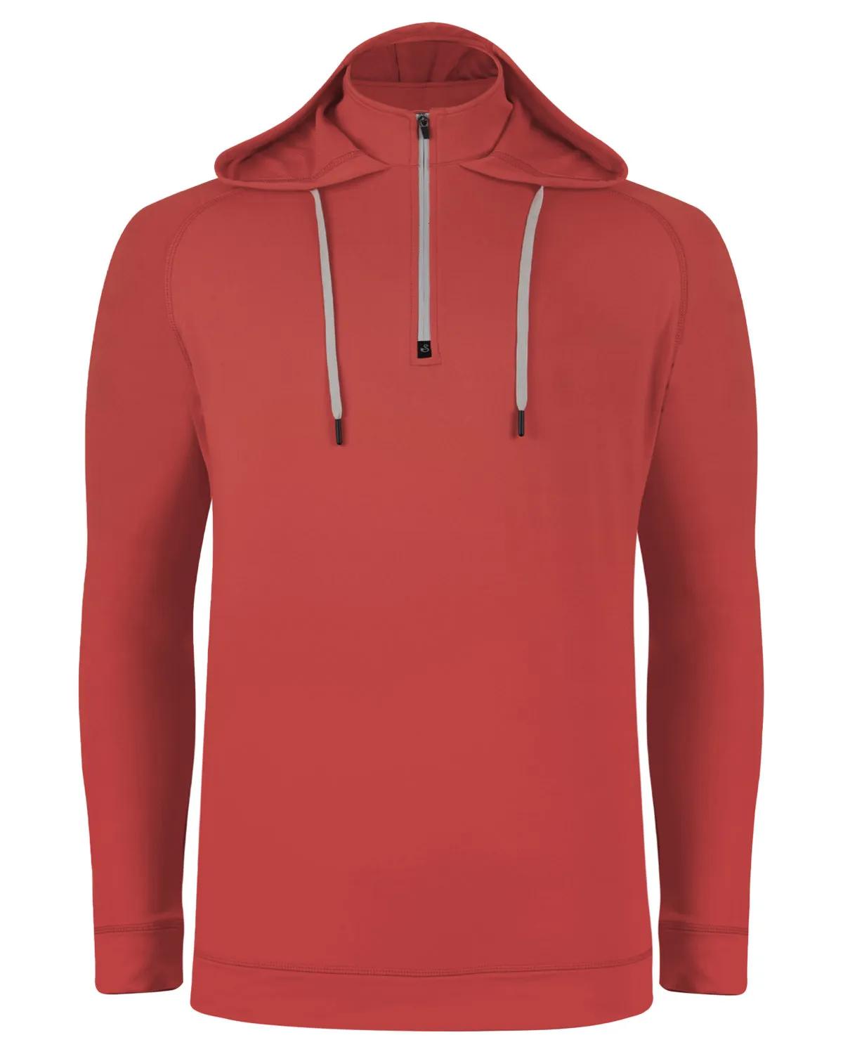 Unisex Vandyke Quarter-Zip Hooded Sweatshirt 1 of 32