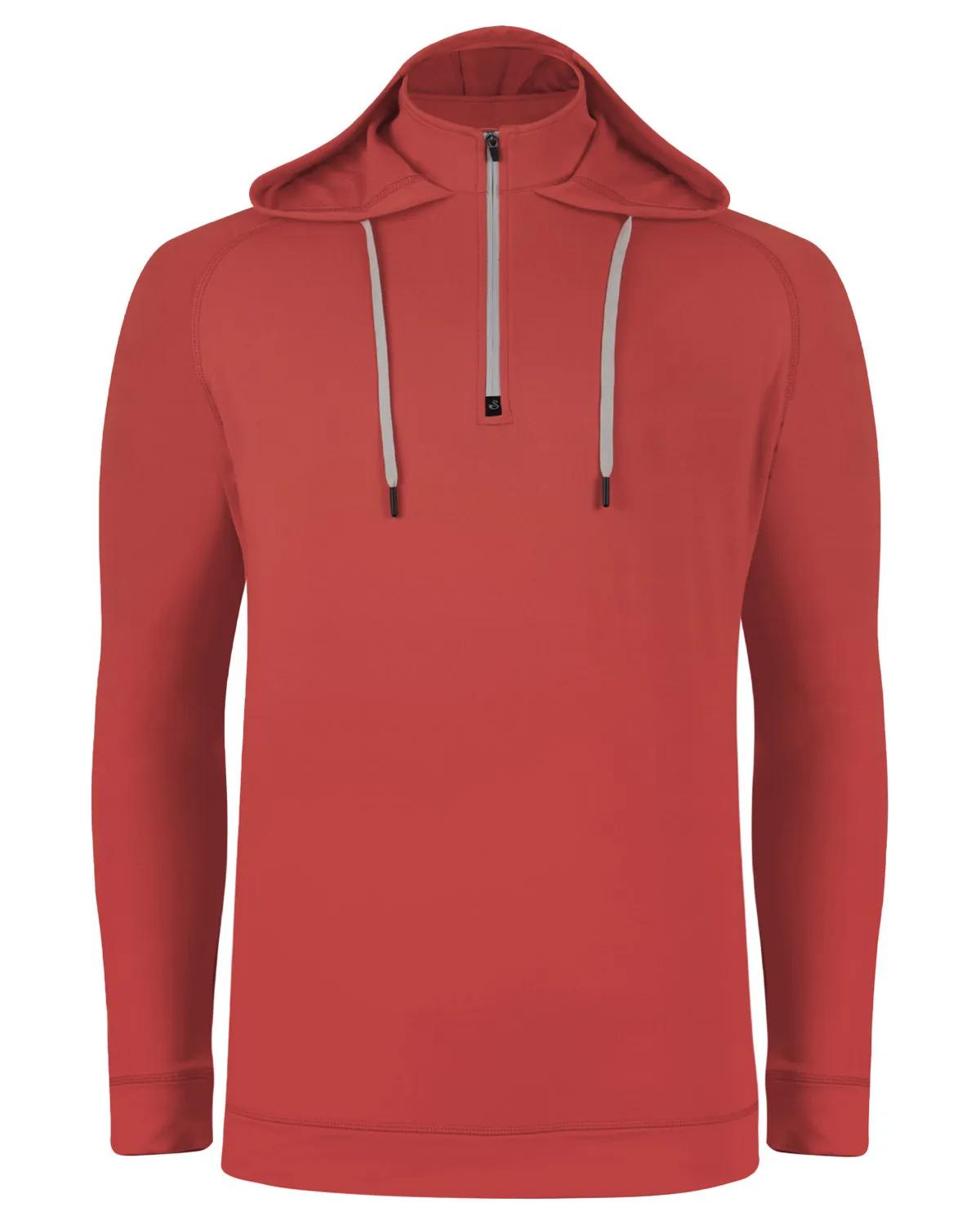 Unisex Vandyke Quarter-Zip Hooded Sweatshirt 5 of 32