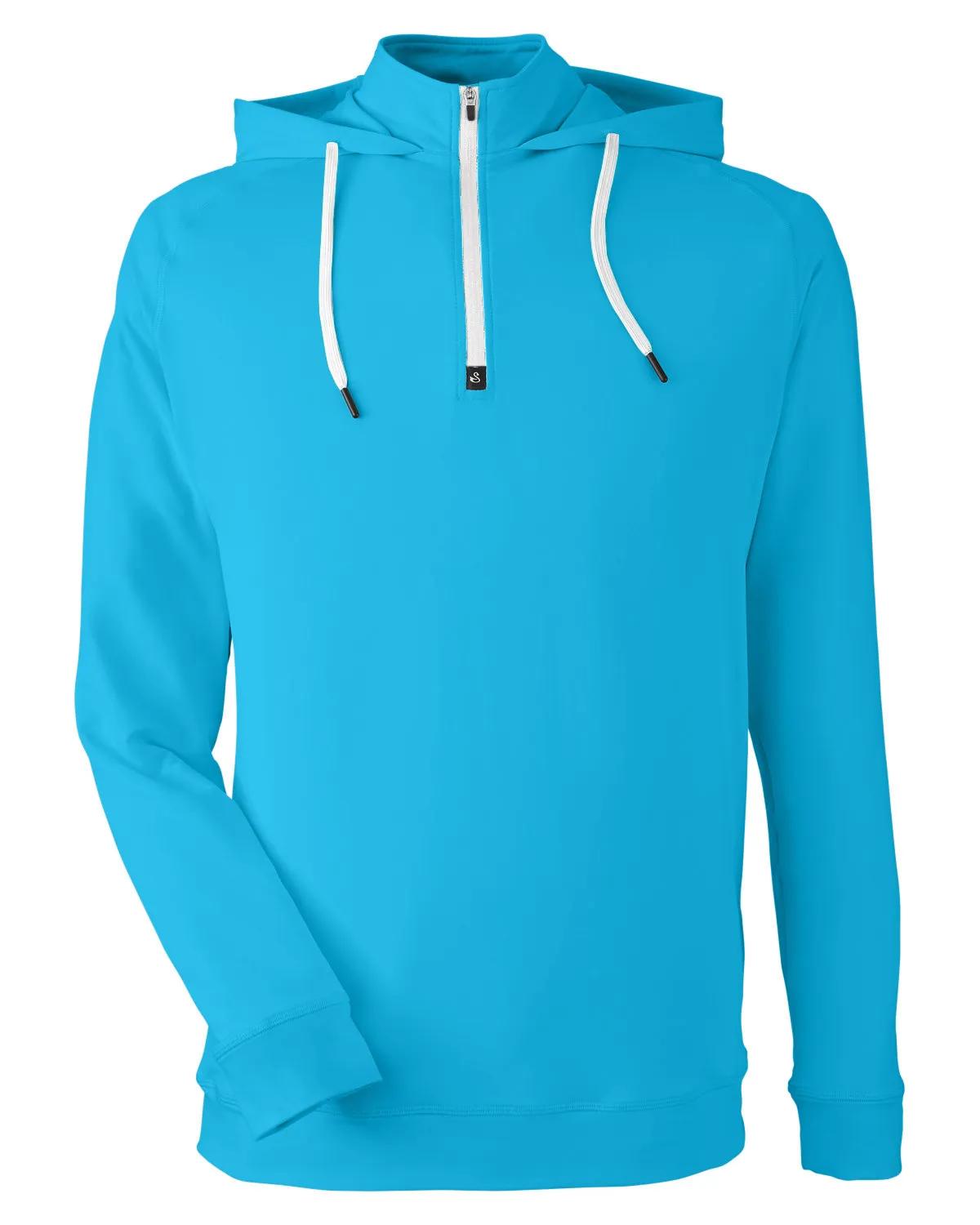 Unisex Vandyke Quarter-Zip Hooded Sweatshirt 9 of 32