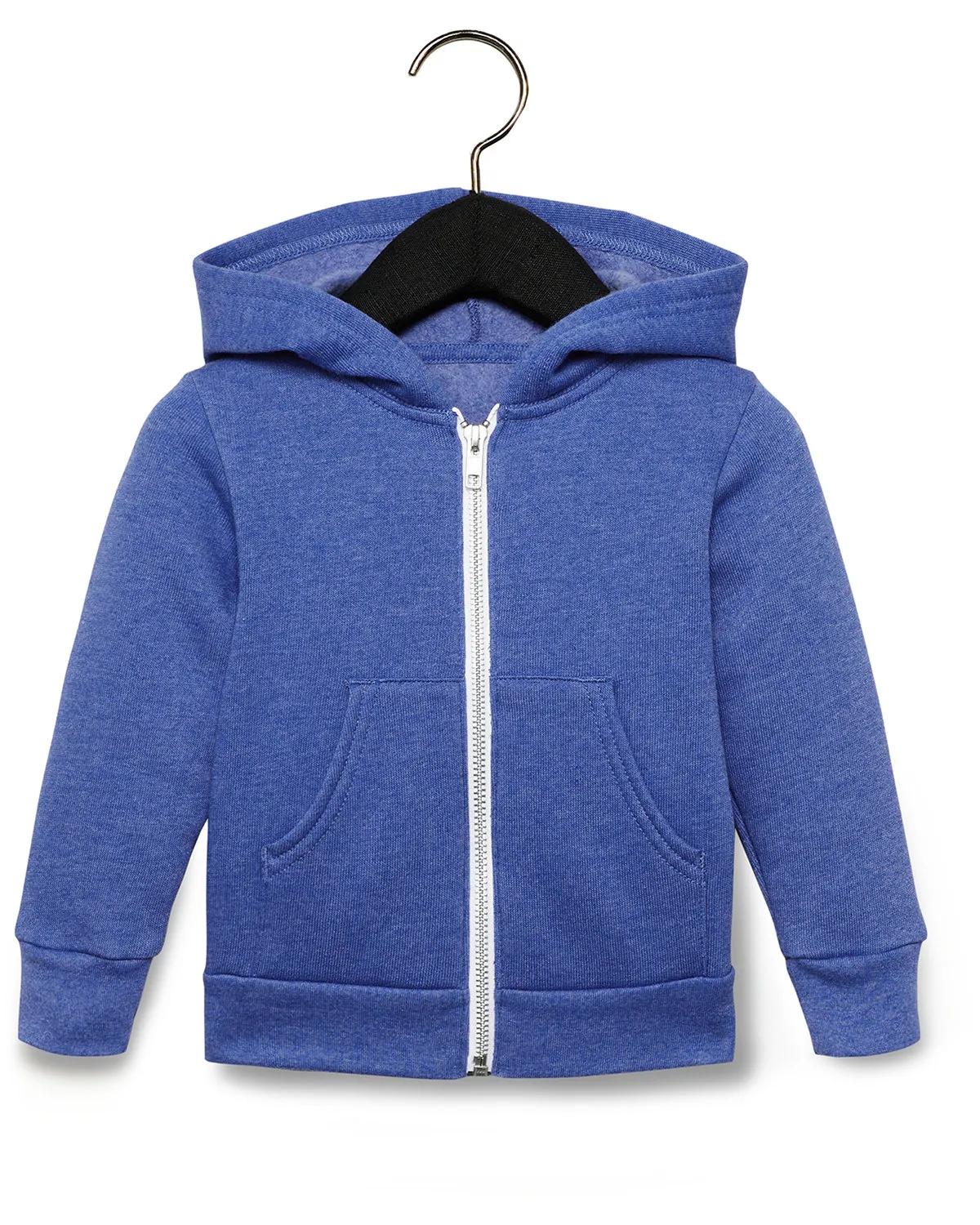 Toddler Sponge Fleece Full-Zip Hooded Sweatshirt 3 of 4