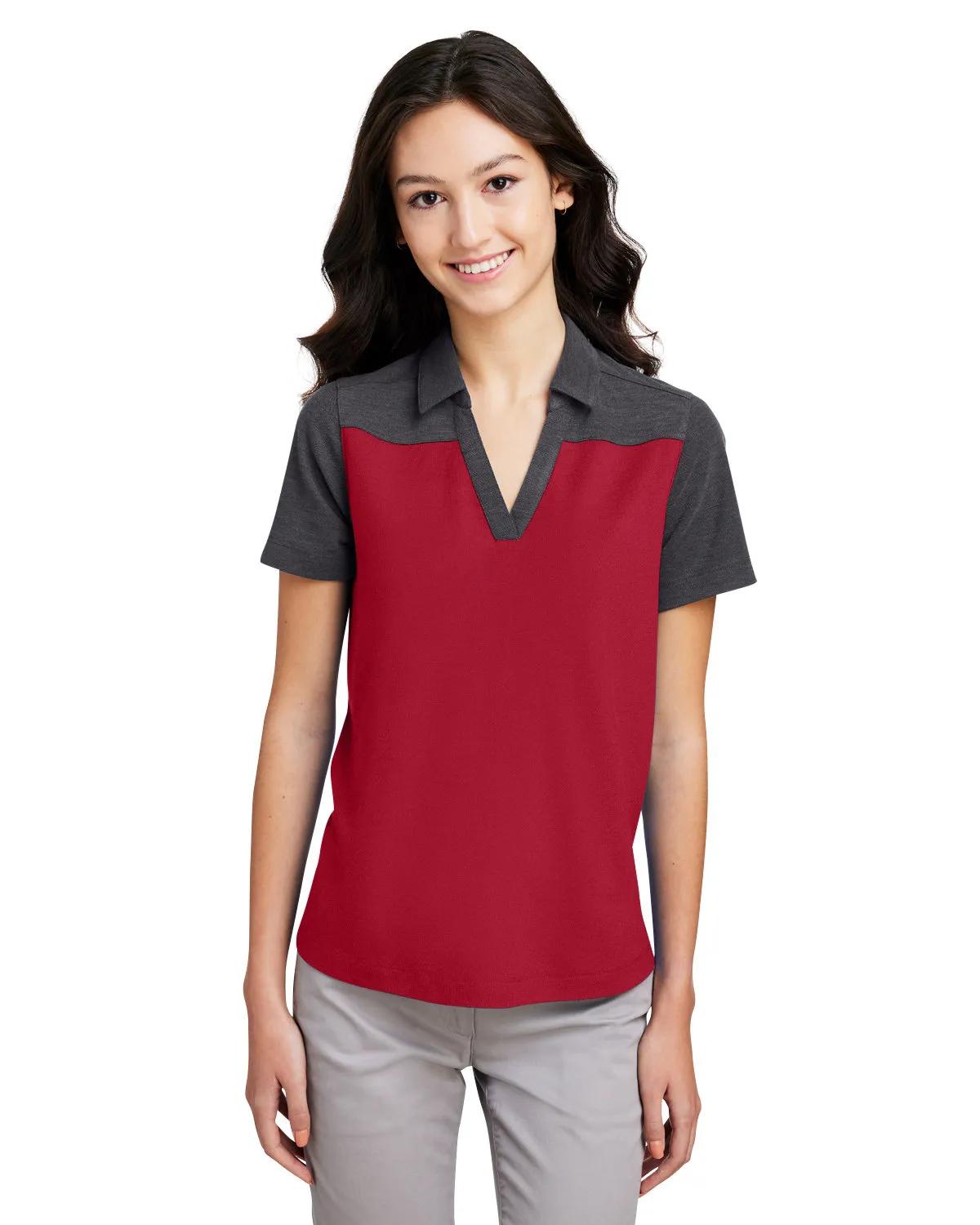 Ladies' Fusion ChromaSoft Colorblock Polo 4 of 69