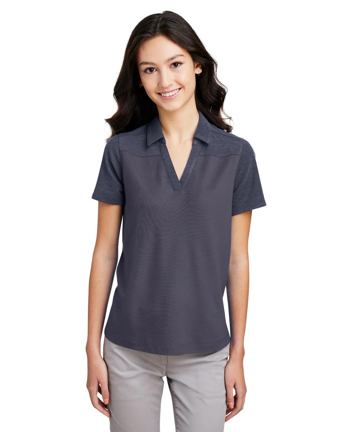 Ladies' Fusion ChromaSoft Colorblock Polo 3 of 69