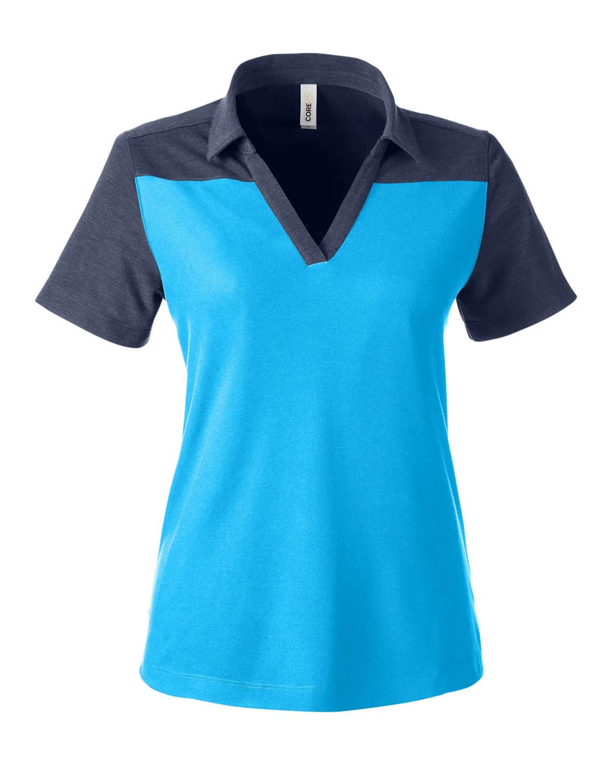 Ladies' Fusion ChromaSoft Colorblock Polo 66 of 69