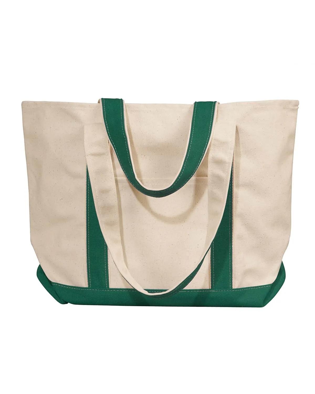 Windward Large Cotton Canvas Classic Resort Tote 3 of 5