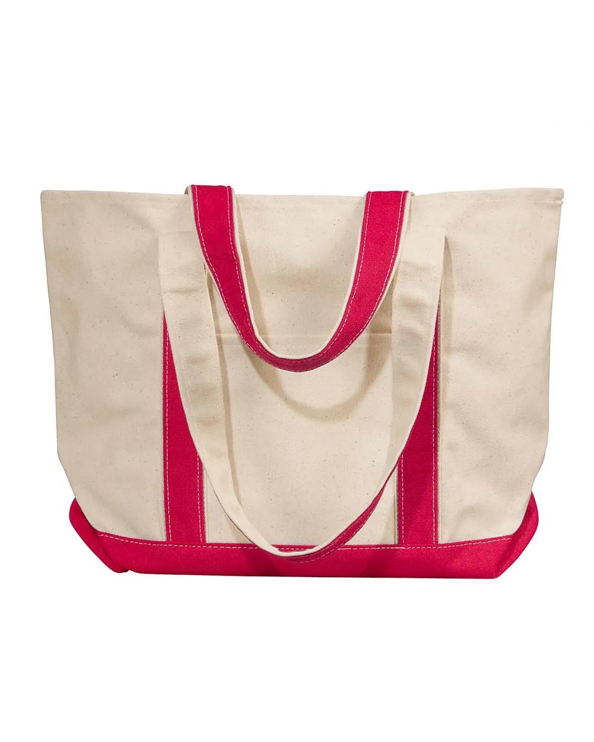 Windward Large Cotton Canvas Classic Resort Tote