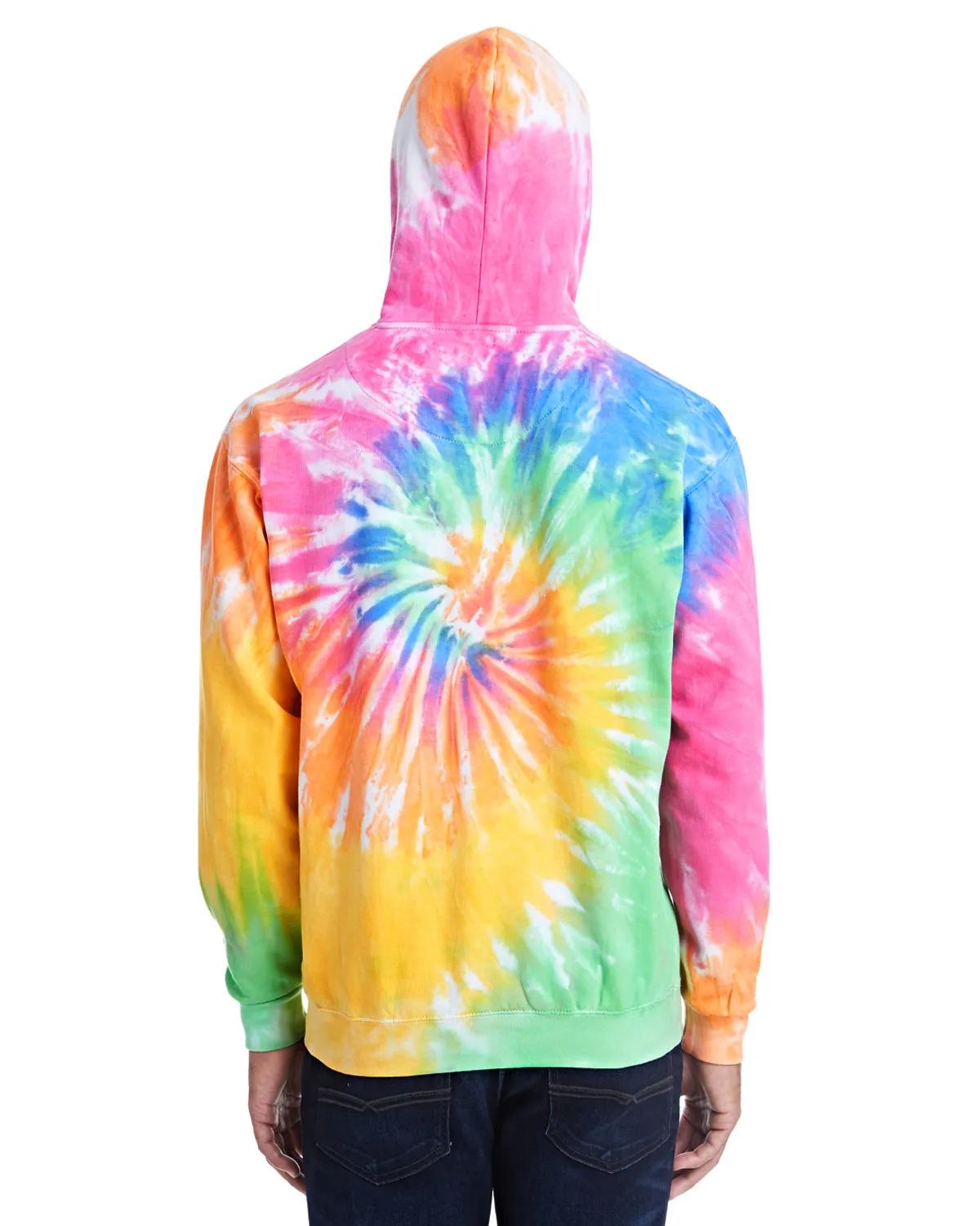 Adult Tie-Dyed Pullover Hooded Sweatshirt 28 of 43