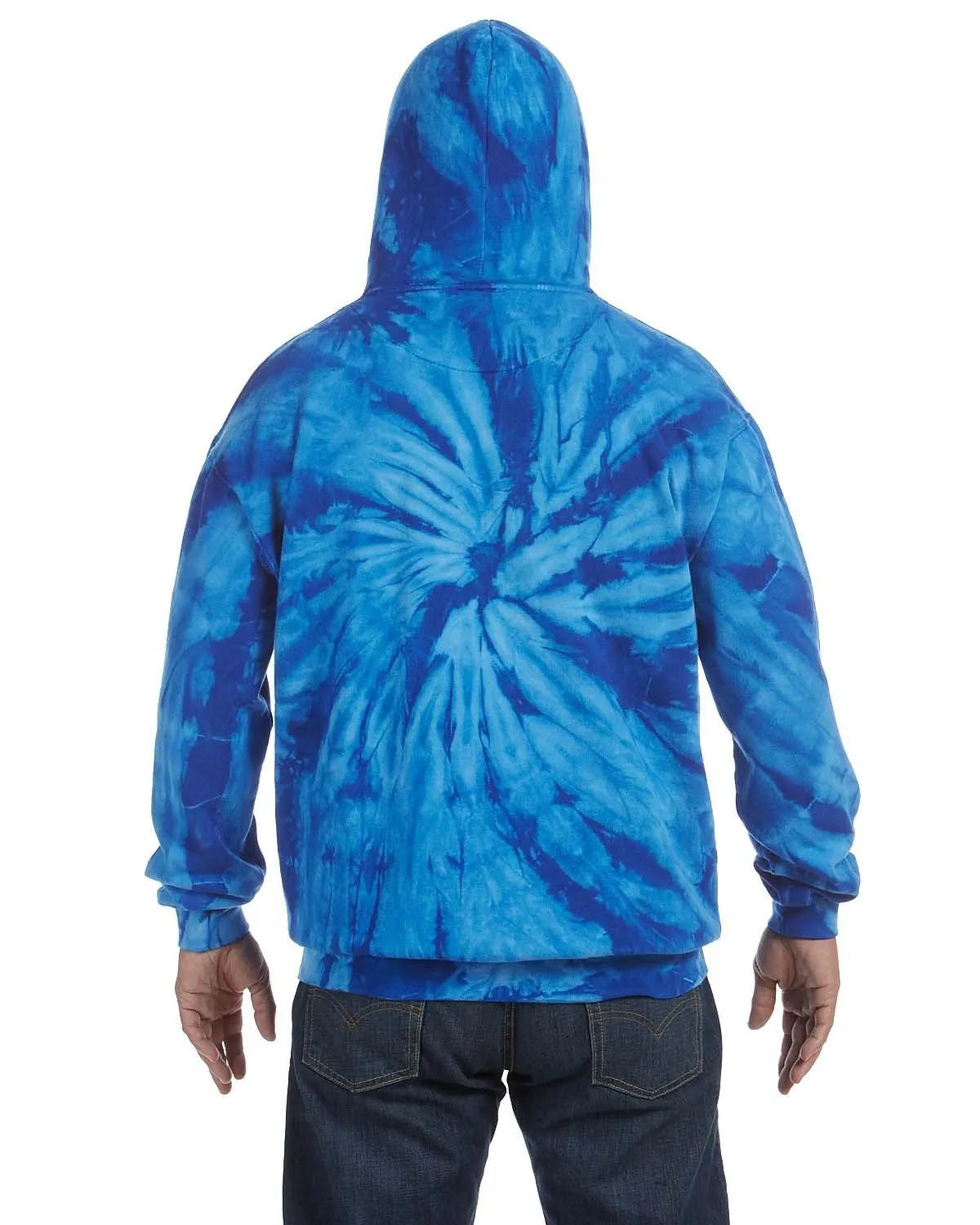 Adult Tie-Dyed Pullover Hooded Sweatshirt 33 of 43