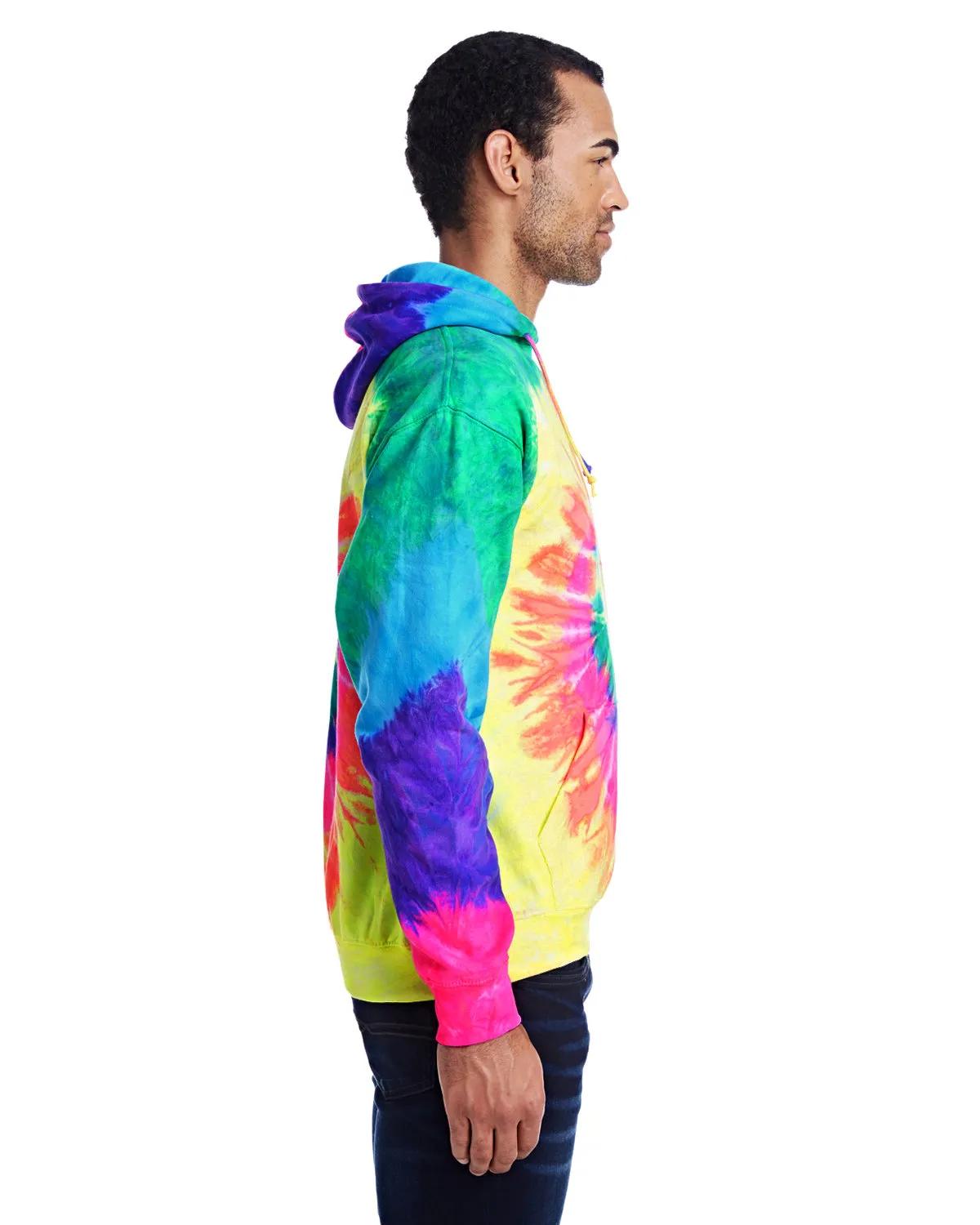 Adult Tie-Dyed Pullover Hooded Sweatshirt 30 of 43