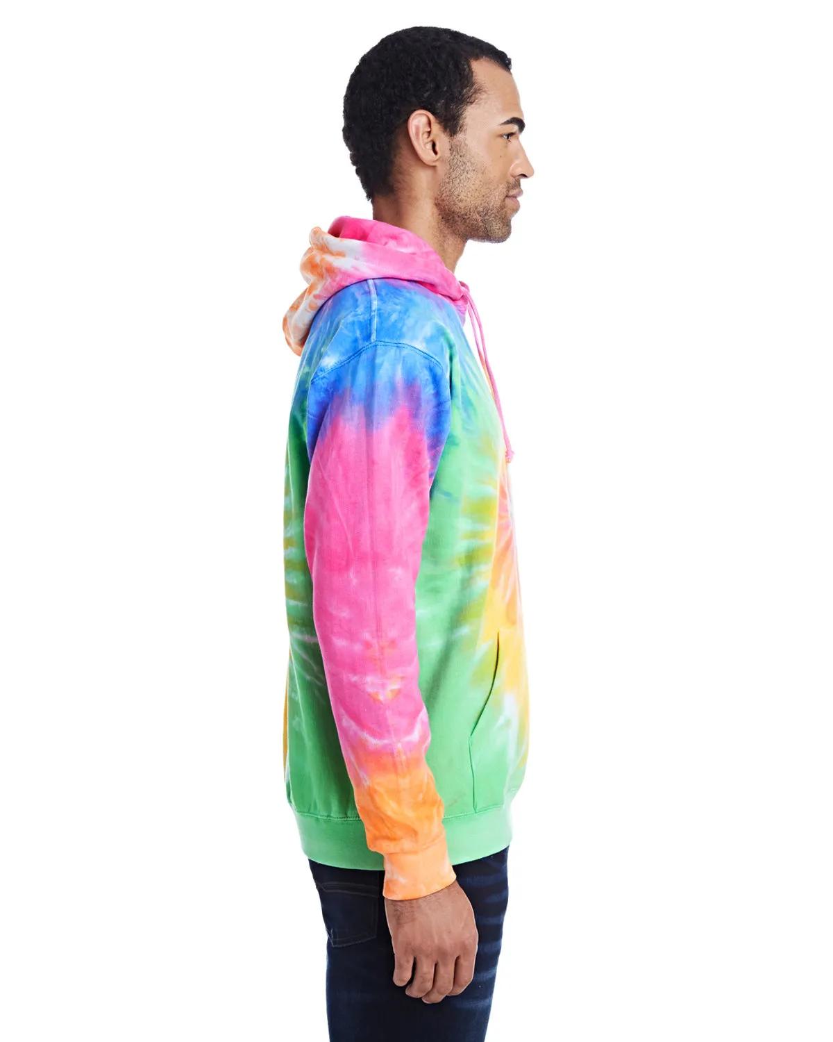 Adult Tie-Dyed Pullover Hooded Sweatshirt 29 of 43