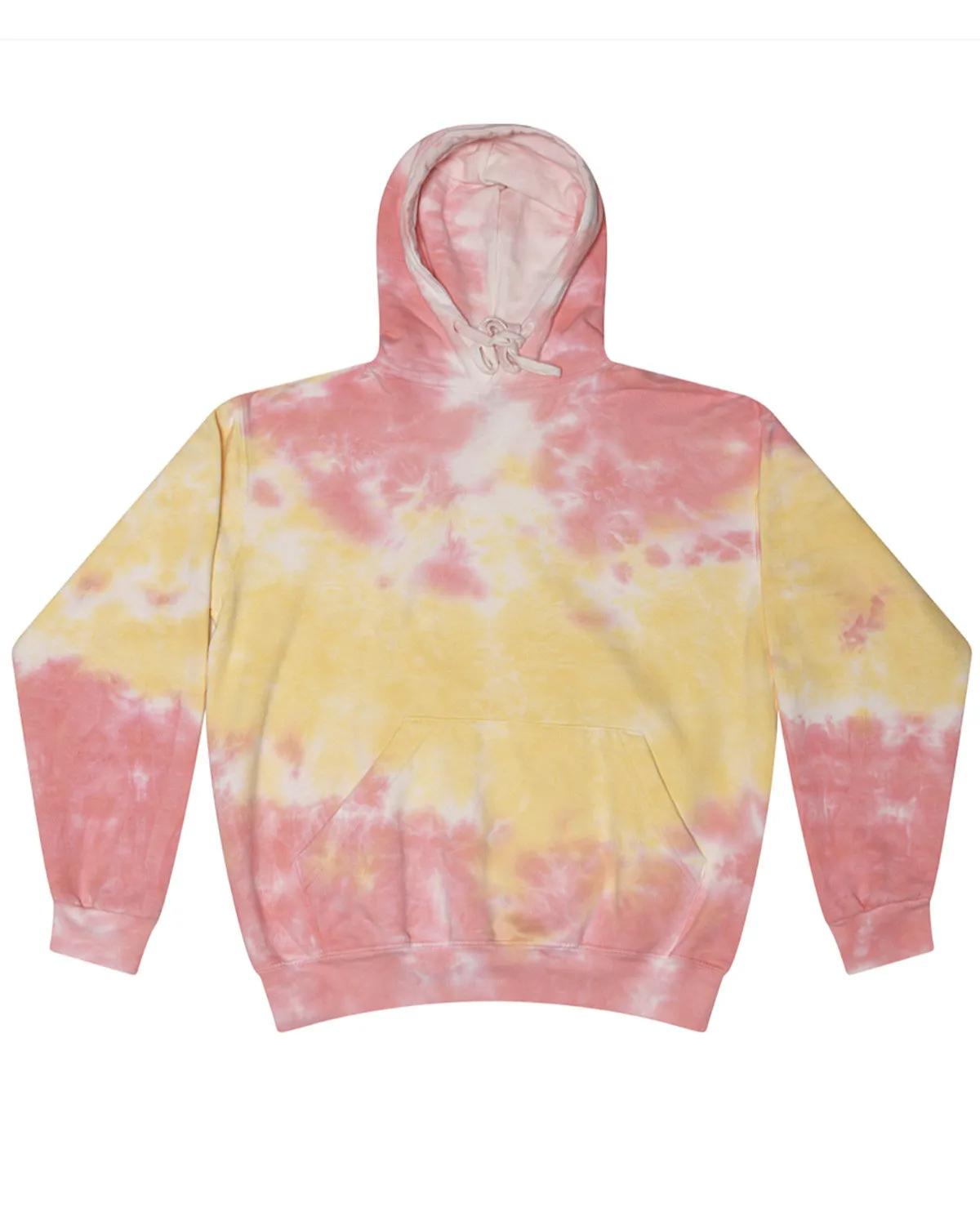 Adult Tie-Dyed Pullover Hooded Sweatshirt 19 of 43