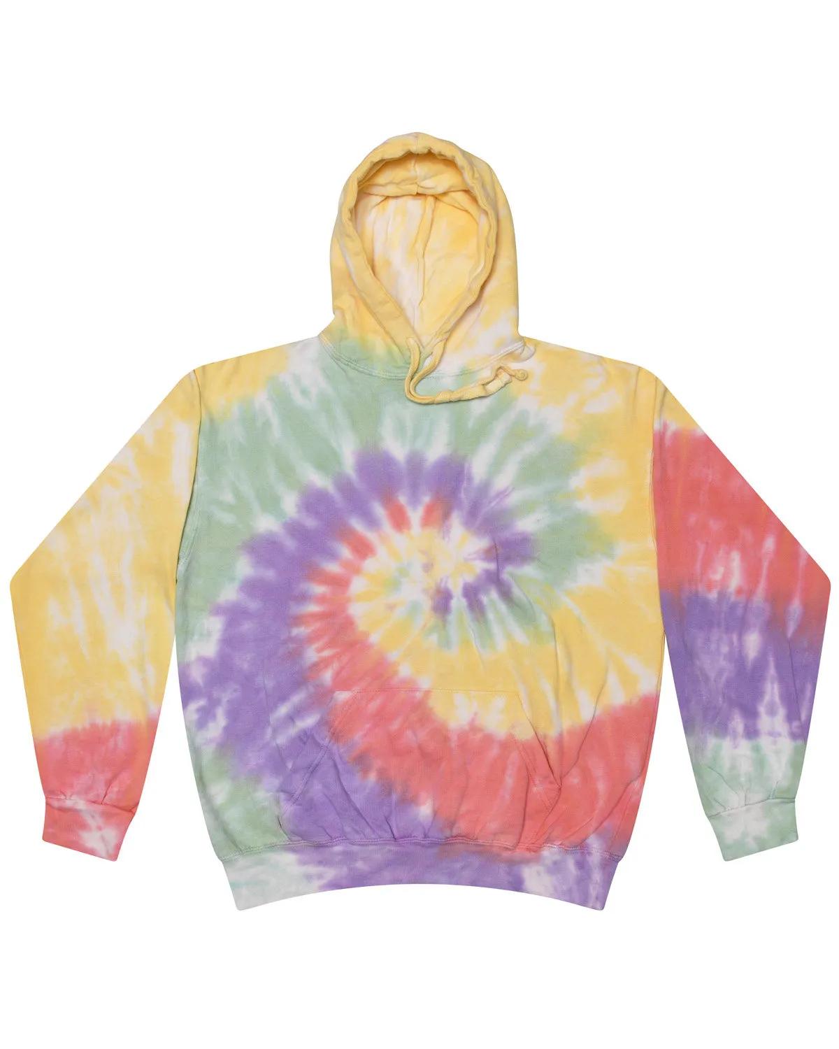Adult Tie-Dyed Pullover Hooded Sweatshirt 14 of 43