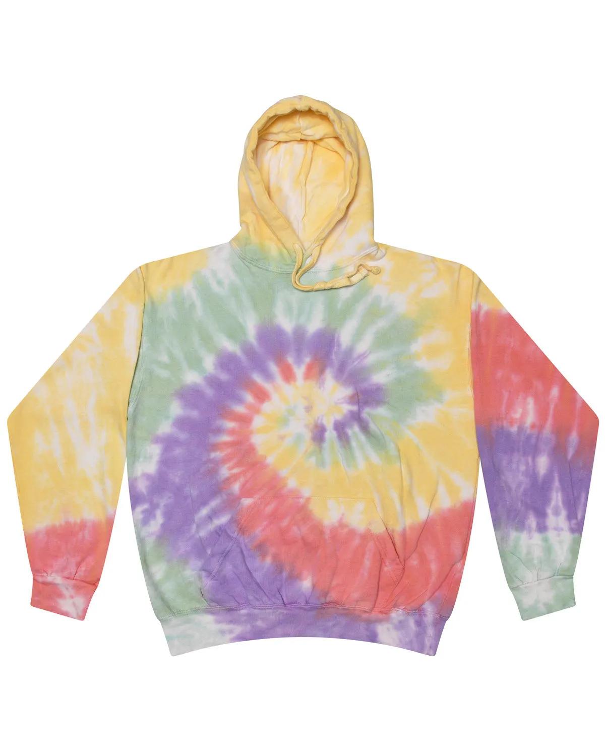 Adult Tie-Dyed Pullover Hooded Sweatshirt 20 of 43