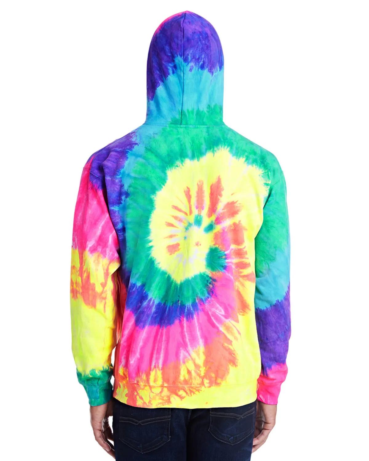 Adult Tie-Dyed Pullover Hooded Sweatshirt 30 of 43
