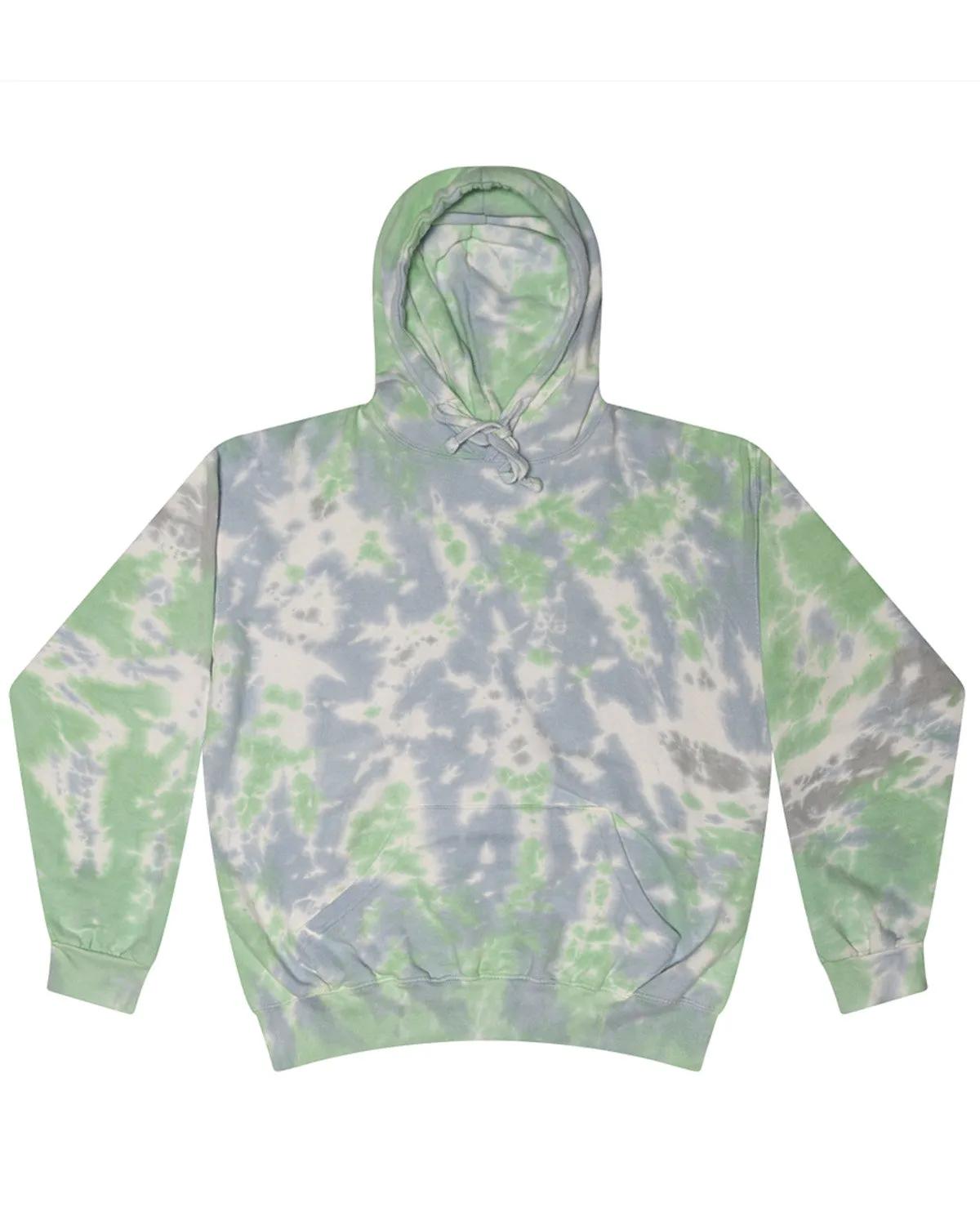 Adult Tie-Dyed Pullover Hooded Sweatshirt 17 of 43