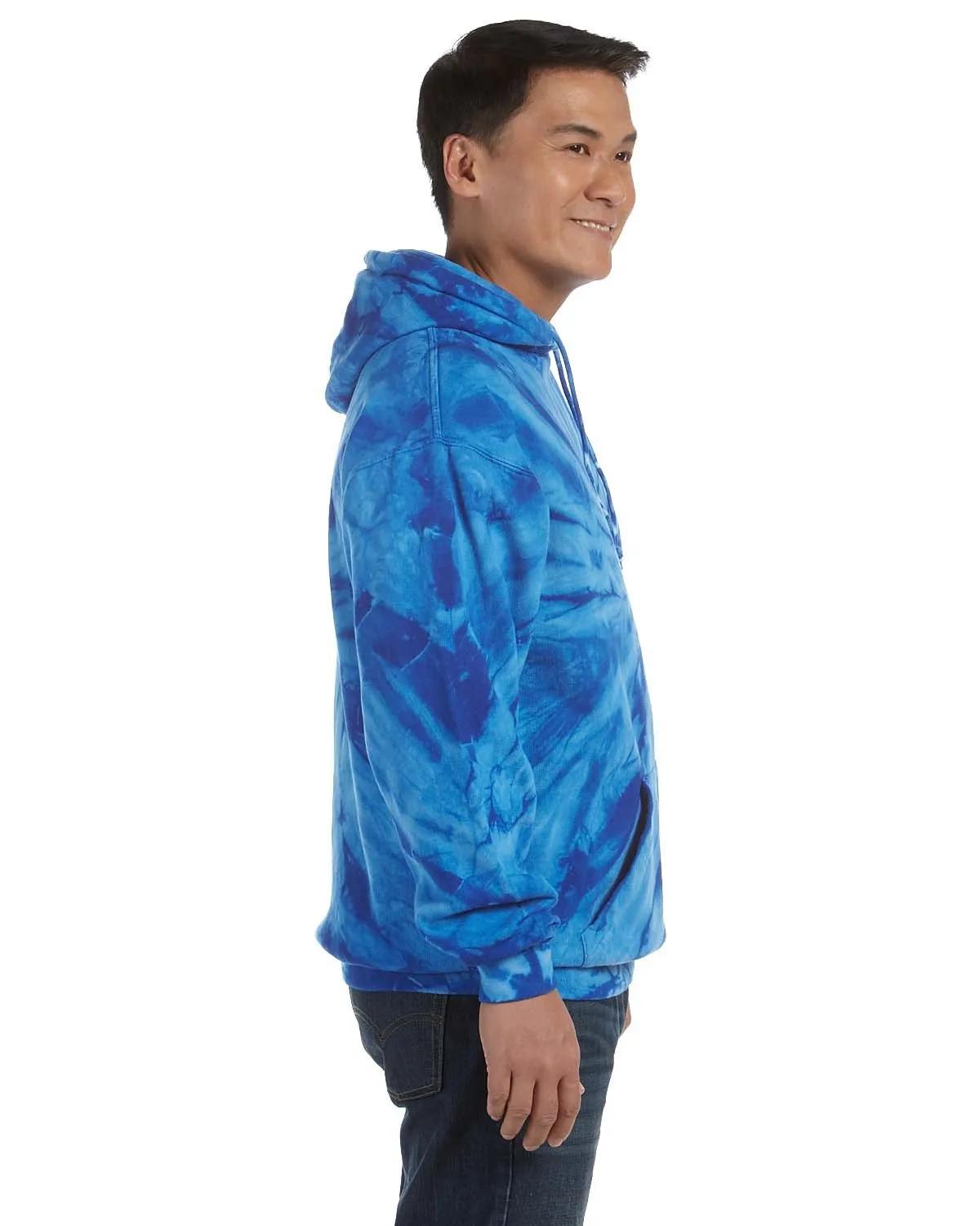 Adult Tie-Dyed Pullover Hooded Sweatshirt 34 of 43