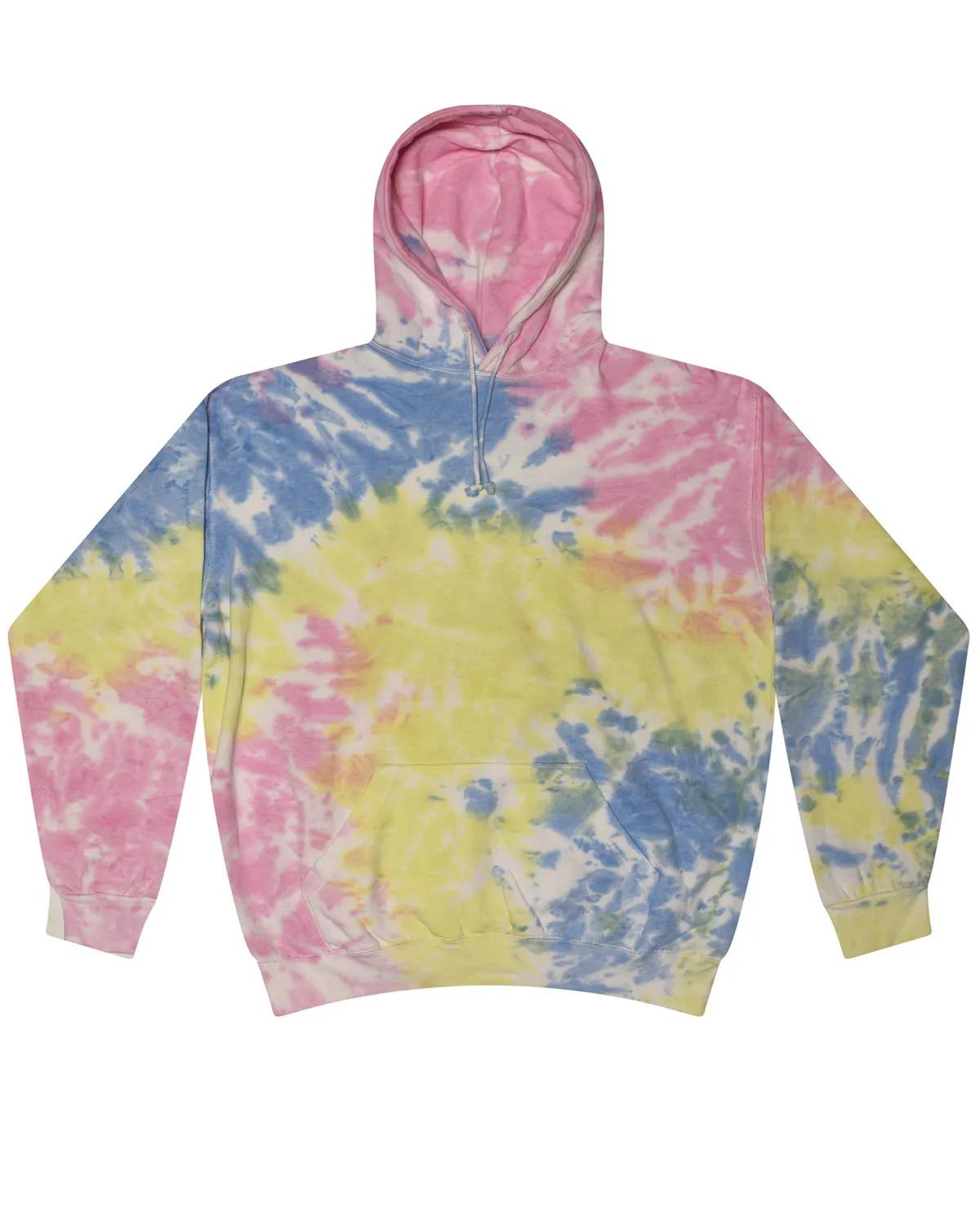 Adult Tie-Dyed Pullover Hooded Sweatshirt 9 of 43