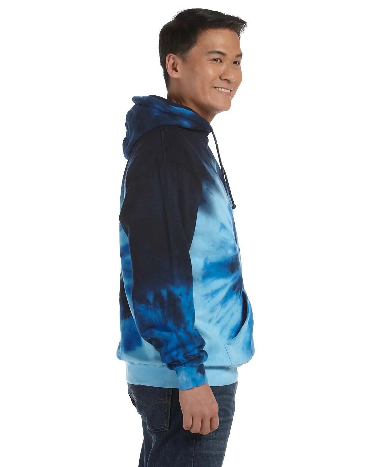 Adult Tie-Dyed Pullover Hooded Sweatshirt 26 of 43