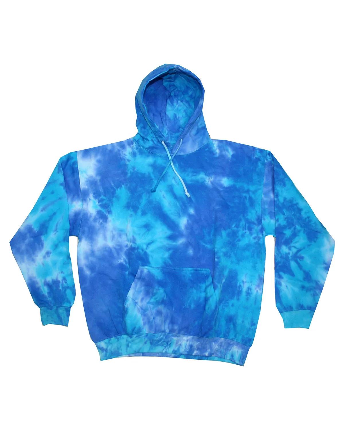 Adult Tie-Dyed Pullover Hooded Sweatshirt