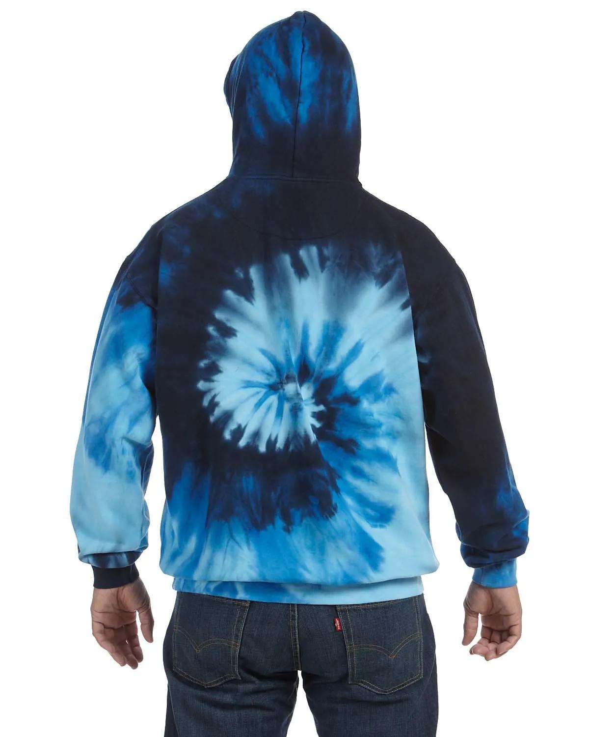 Adult Tie-Dyed Pullover Hooded Sweatshirt 25 of 43