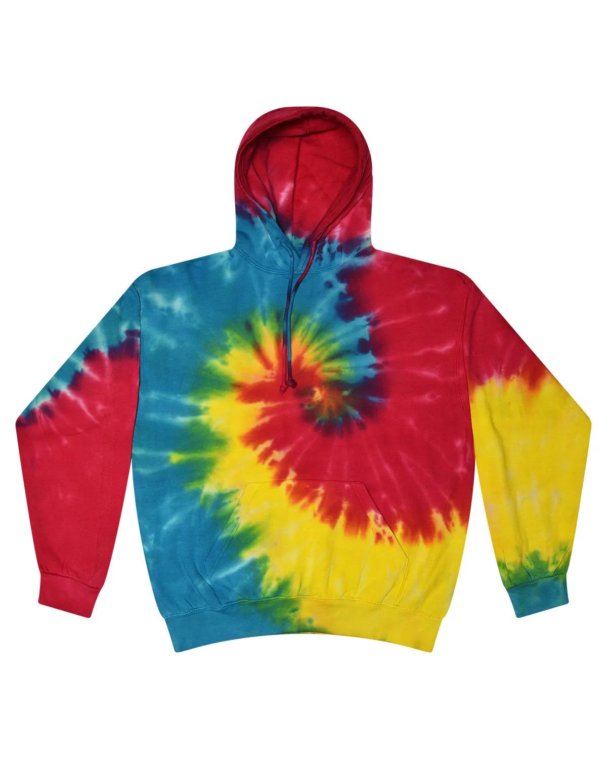 Adult Tie-Dyed Pullover Hooded Sweatshirt 10 of 43