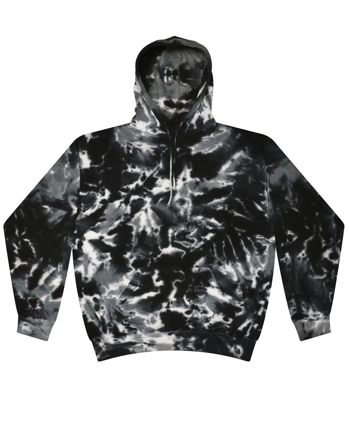Adult Tie-Dyed Pullover Hooded Sweatshirt 6 of 43