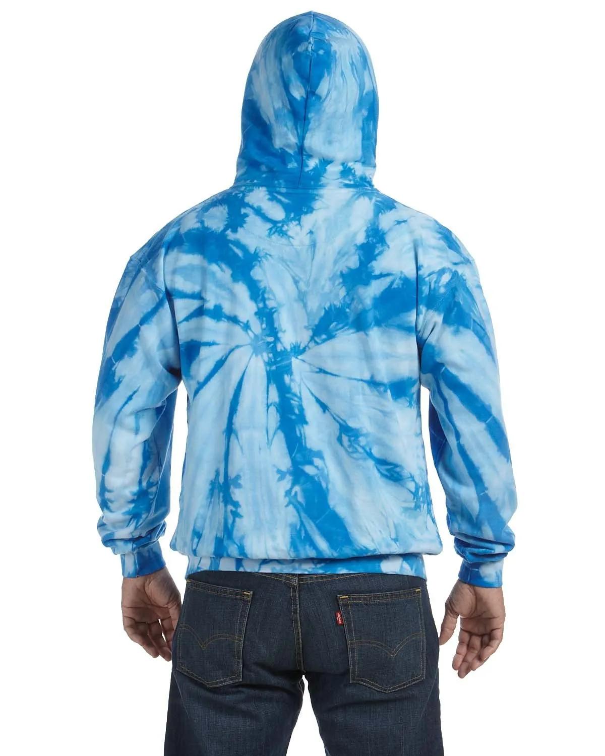 Adult Tie-Dyed Pullover Hooded Sweatshirt 25 of 43