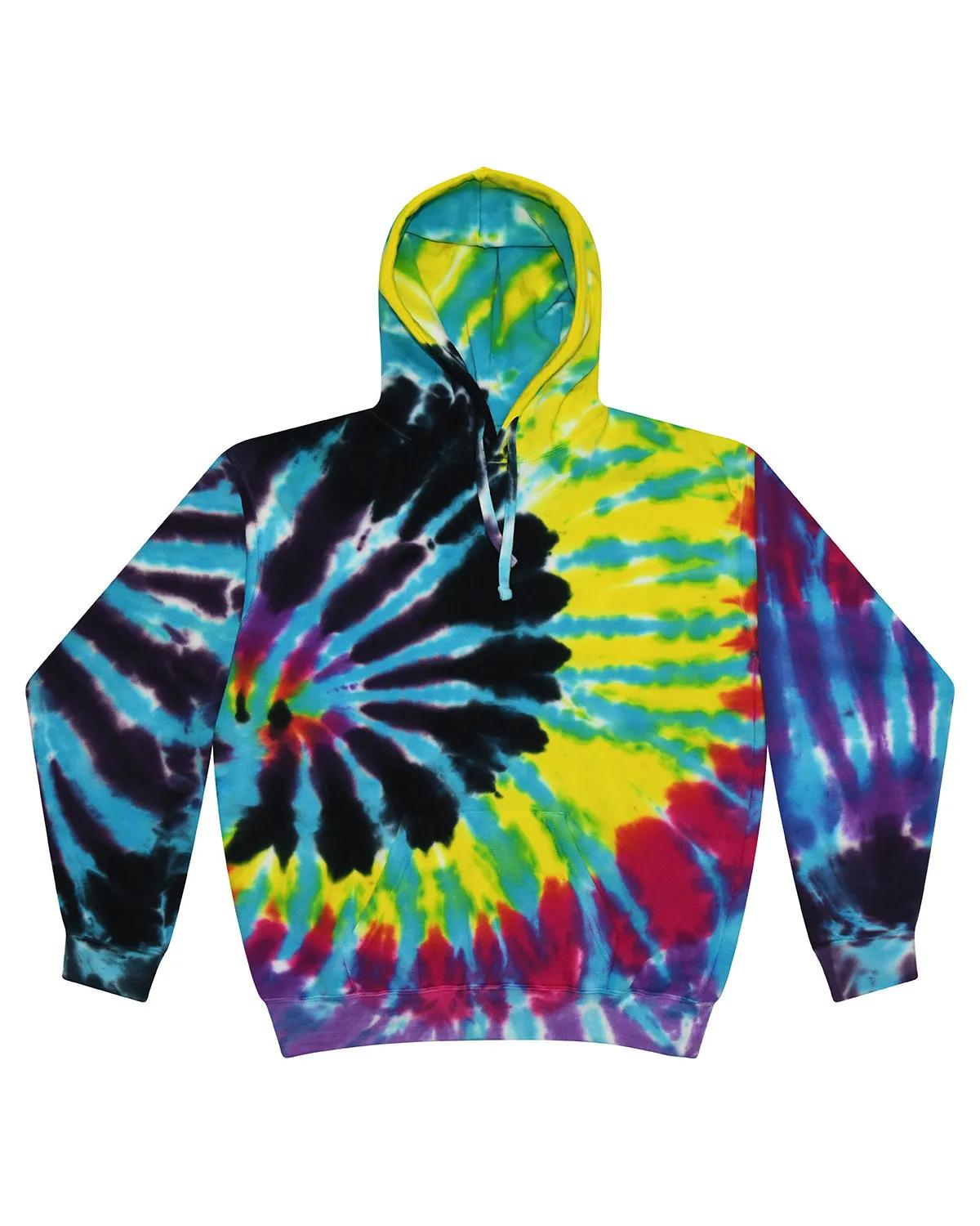Adult Tie-Dyed Pullover Hooded Sweatshirt 5 of 43
