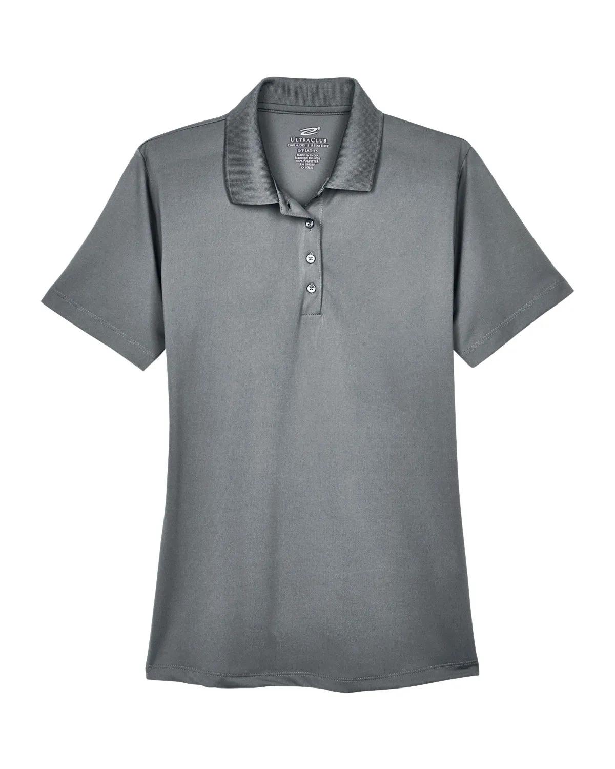Ladies' Cool & Dry 8-Star Elite Performance Interlock Polo 40 of 62