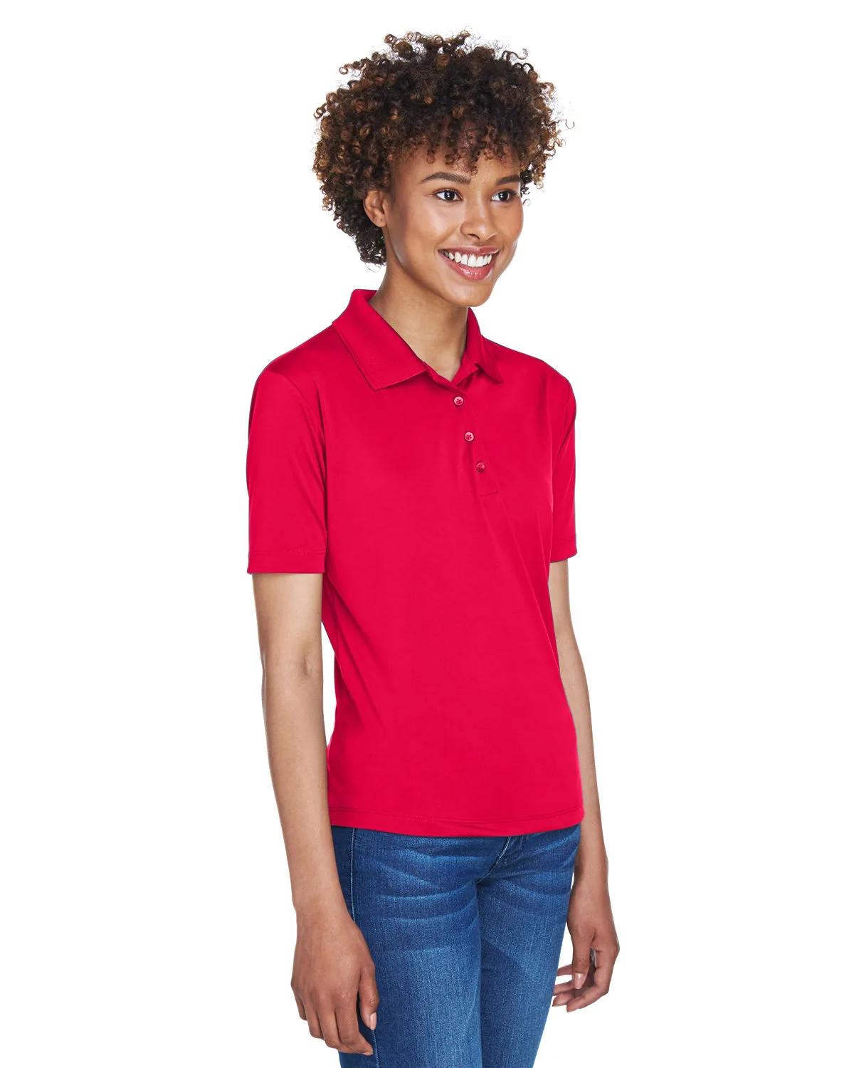 Ladies' Cool & Dry 8-Star Elite Performance Interlock Polo 13 of 62