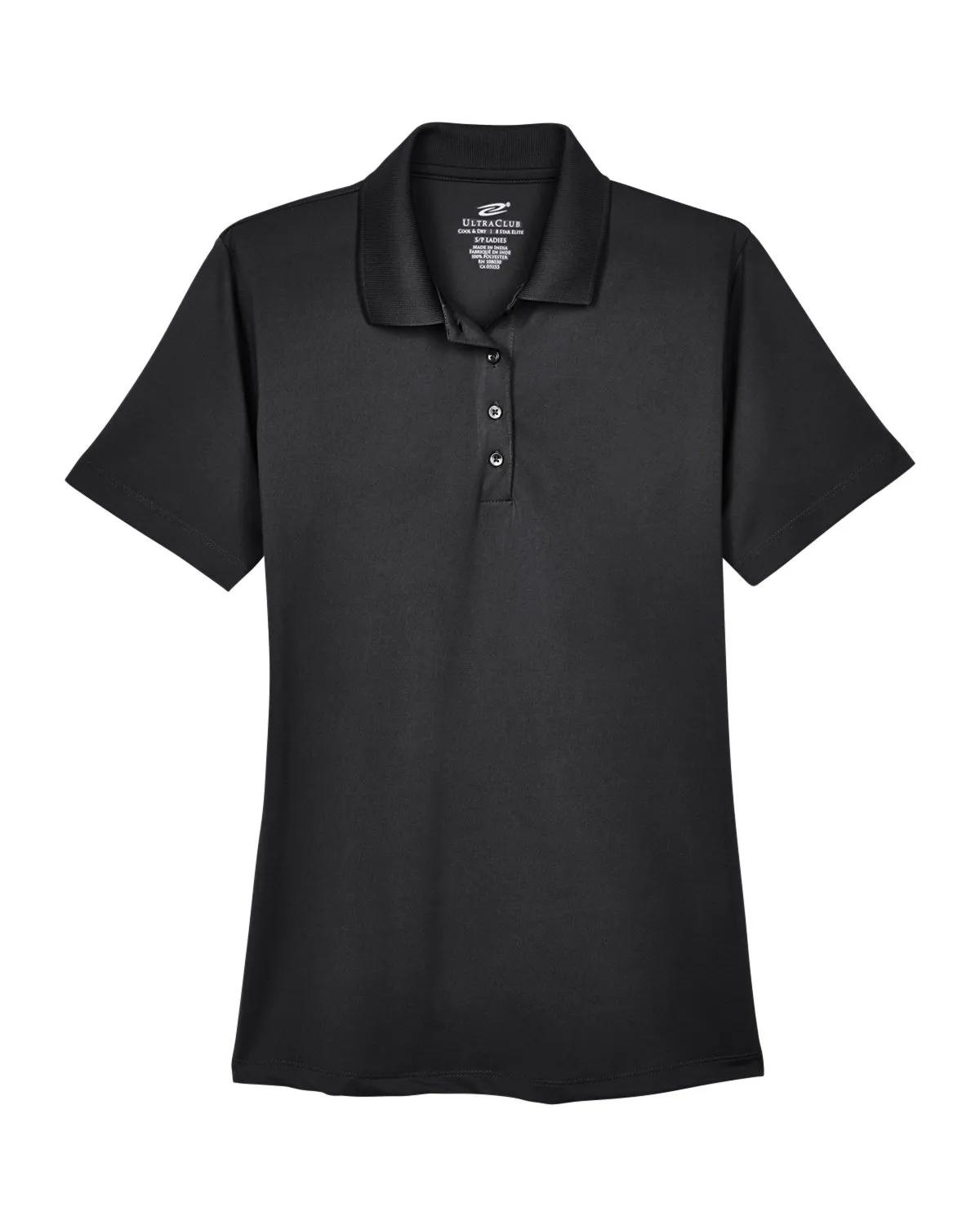 Ladies' Cool & Dry 8-Star Elite Performance Interlock Polo 10 of 62