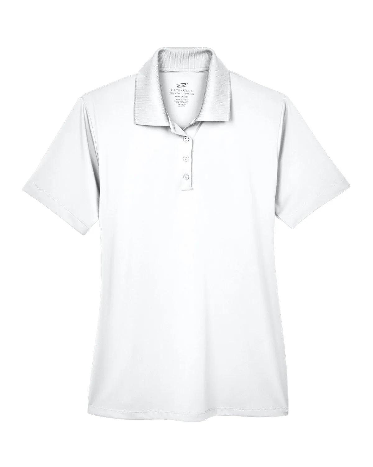 Ladies' Cool & Dry 8-Star Elite Performance Interlock Polo 58 of 62