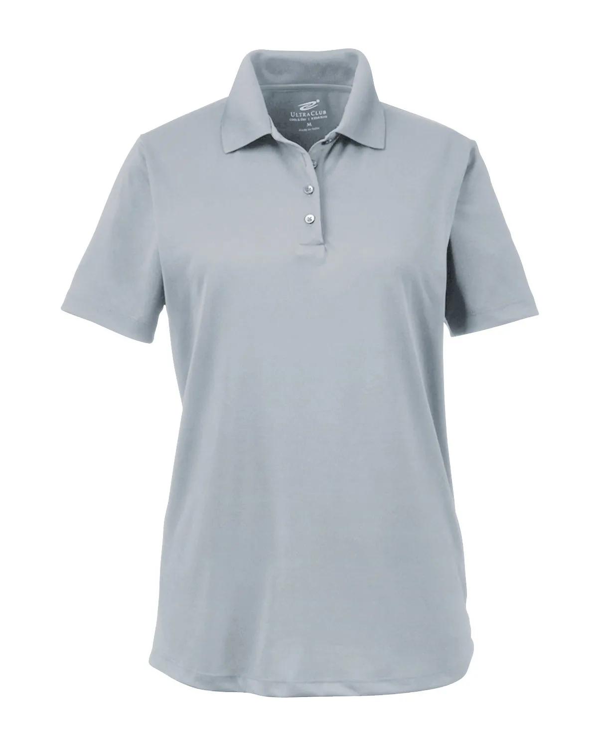 Ladies' Cool & Dry 8-Star Elite Performance Interlock Polo 62 of 62