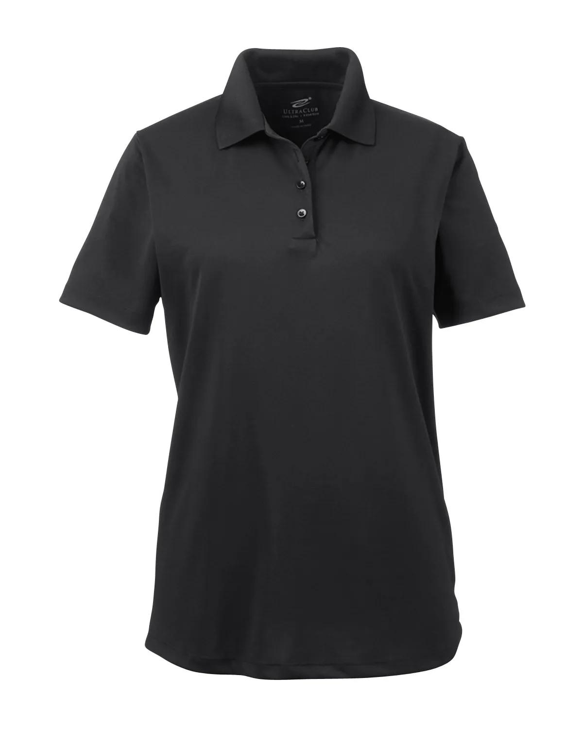 Ladies' Cool & Dry 8-Star Elite Performance Interlock Polo 12 of 62